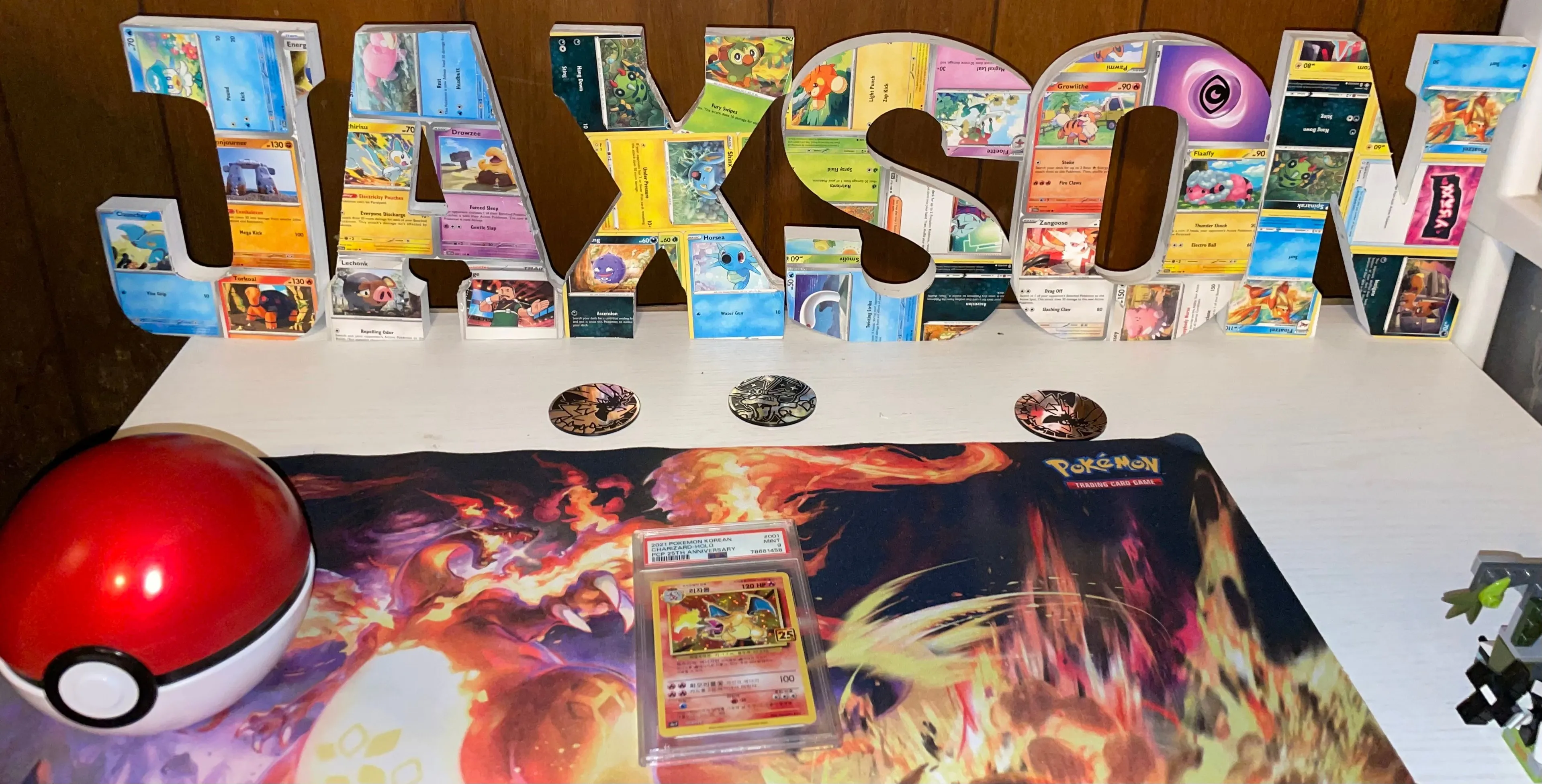 Product image for pokemon letters “custom made”