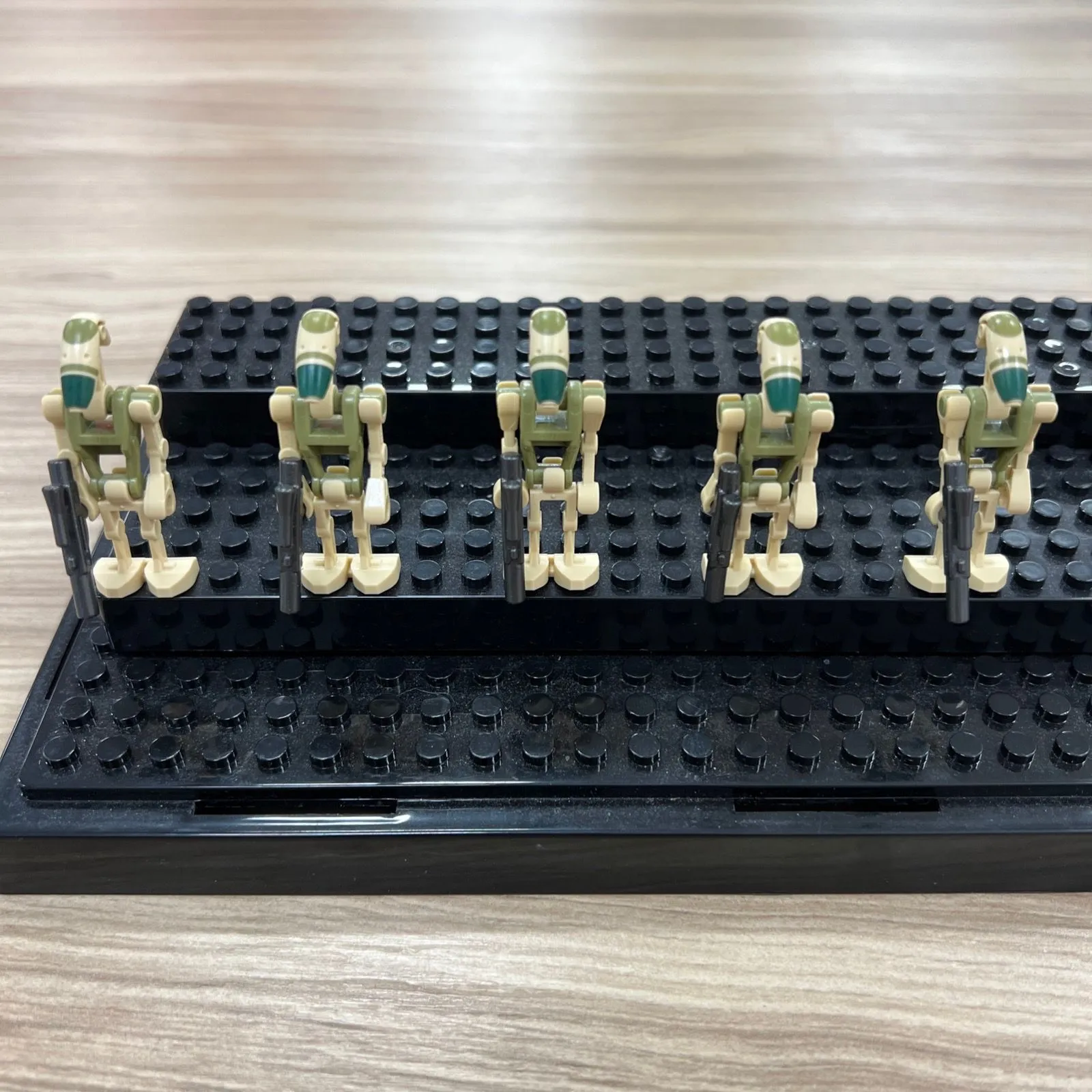 Product image for Star Wars Kashyyk Battle Droids lot of 5 custom Mini Figures with blasters