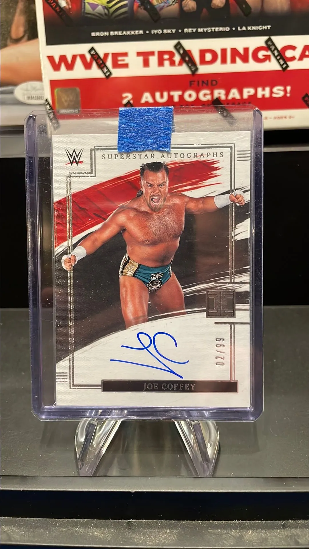 Product image for 2022 Impeccable Joe Coffey on card Auto 02/99