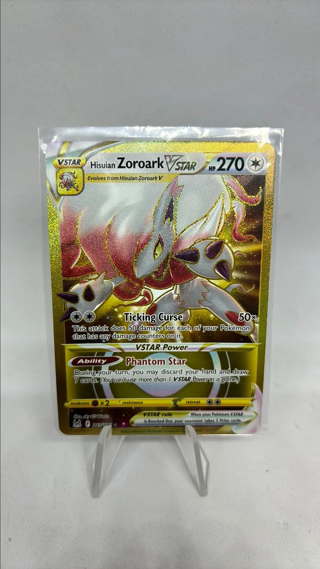 Product image for Hisuian Zoroark VStar