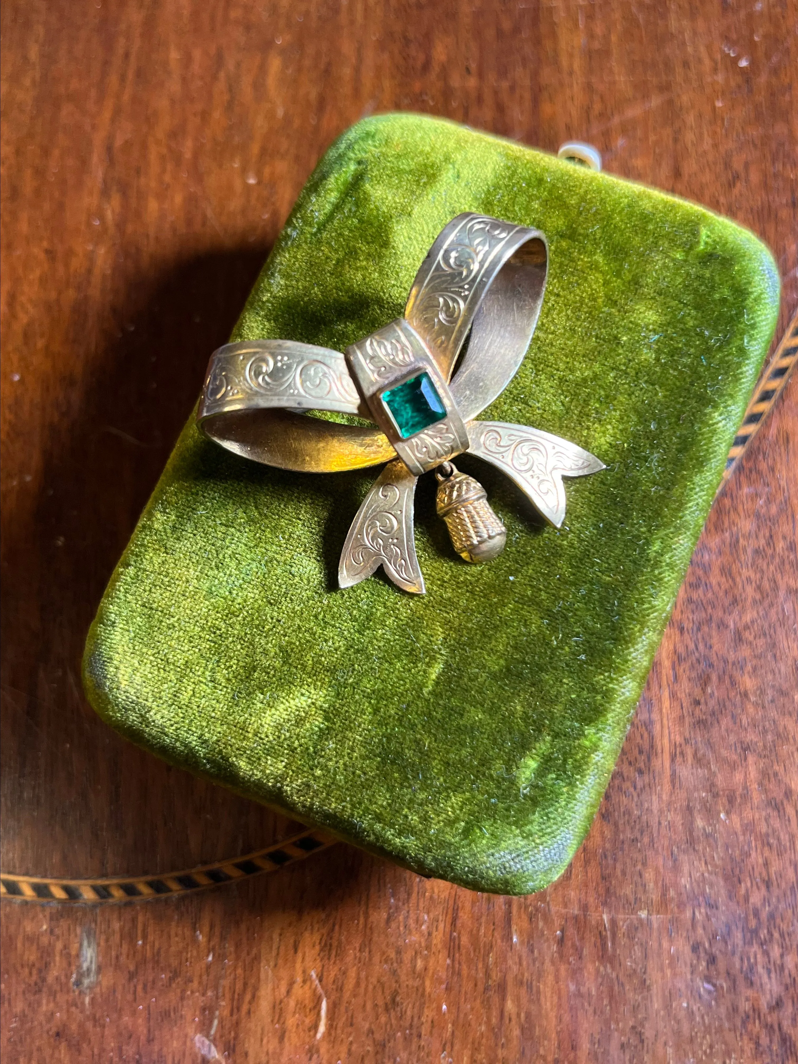 Product image for c. 1930s-40s Bow Brooch