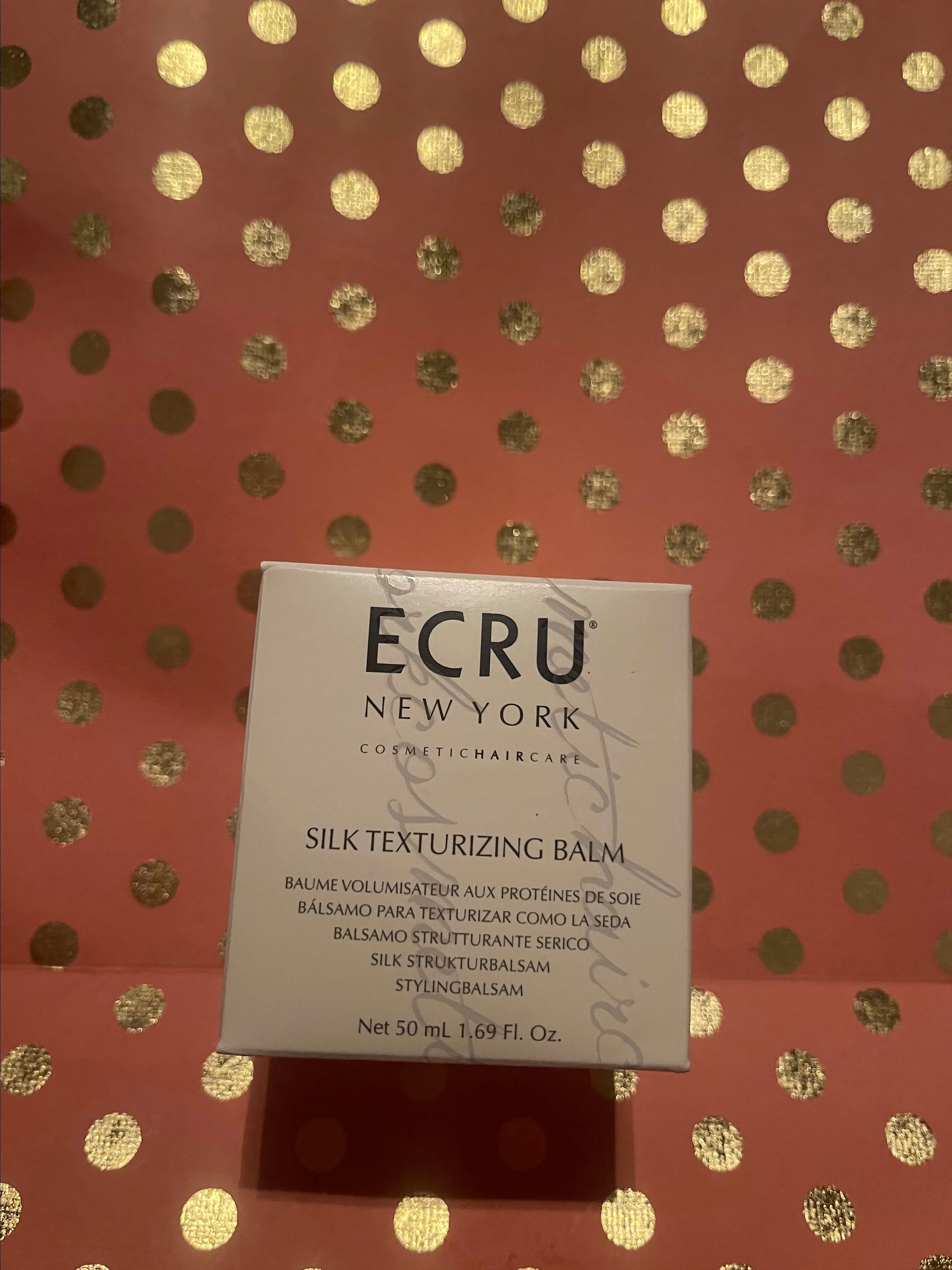 Product image for ECRU silk texturing balm