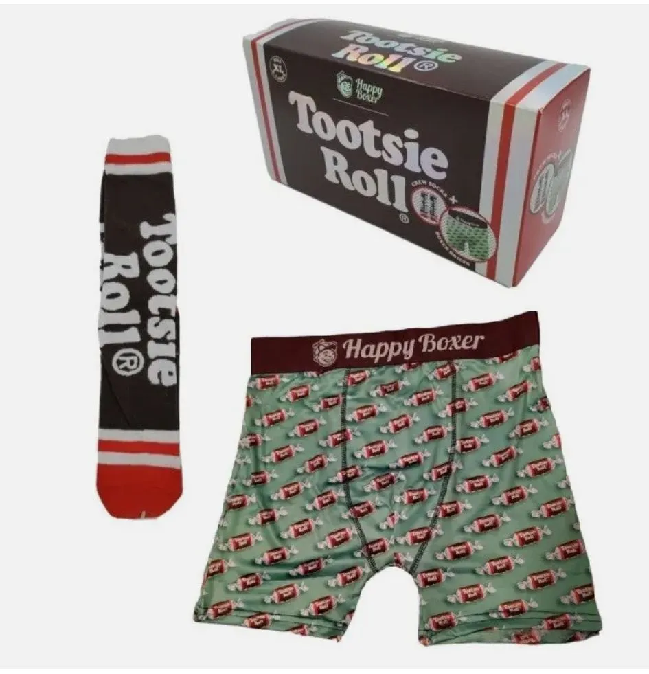 Product image for Tootsie Roll Box Boxer and Socks
