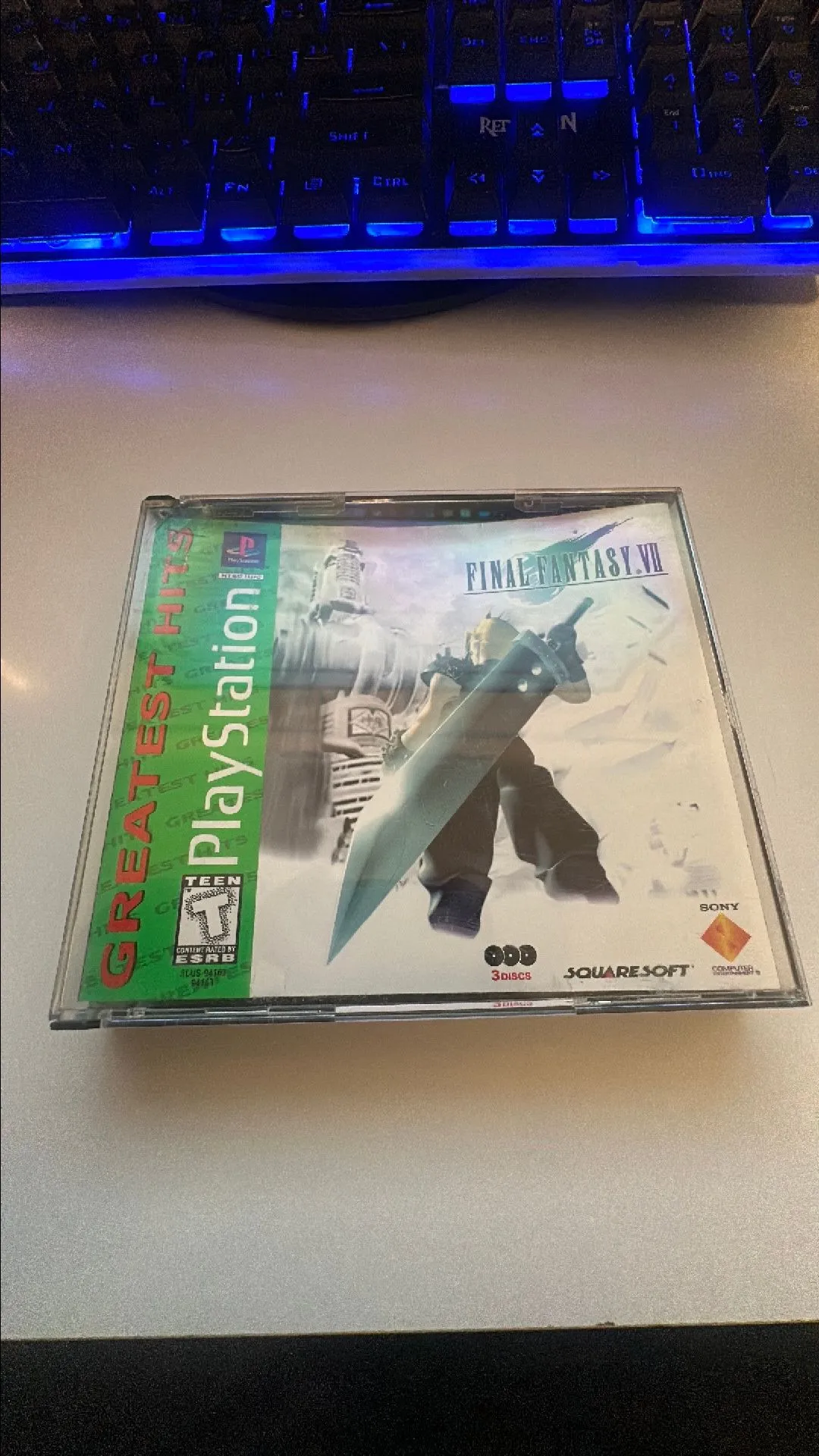 Product image for (PS1) final fantasy vii greatest hits