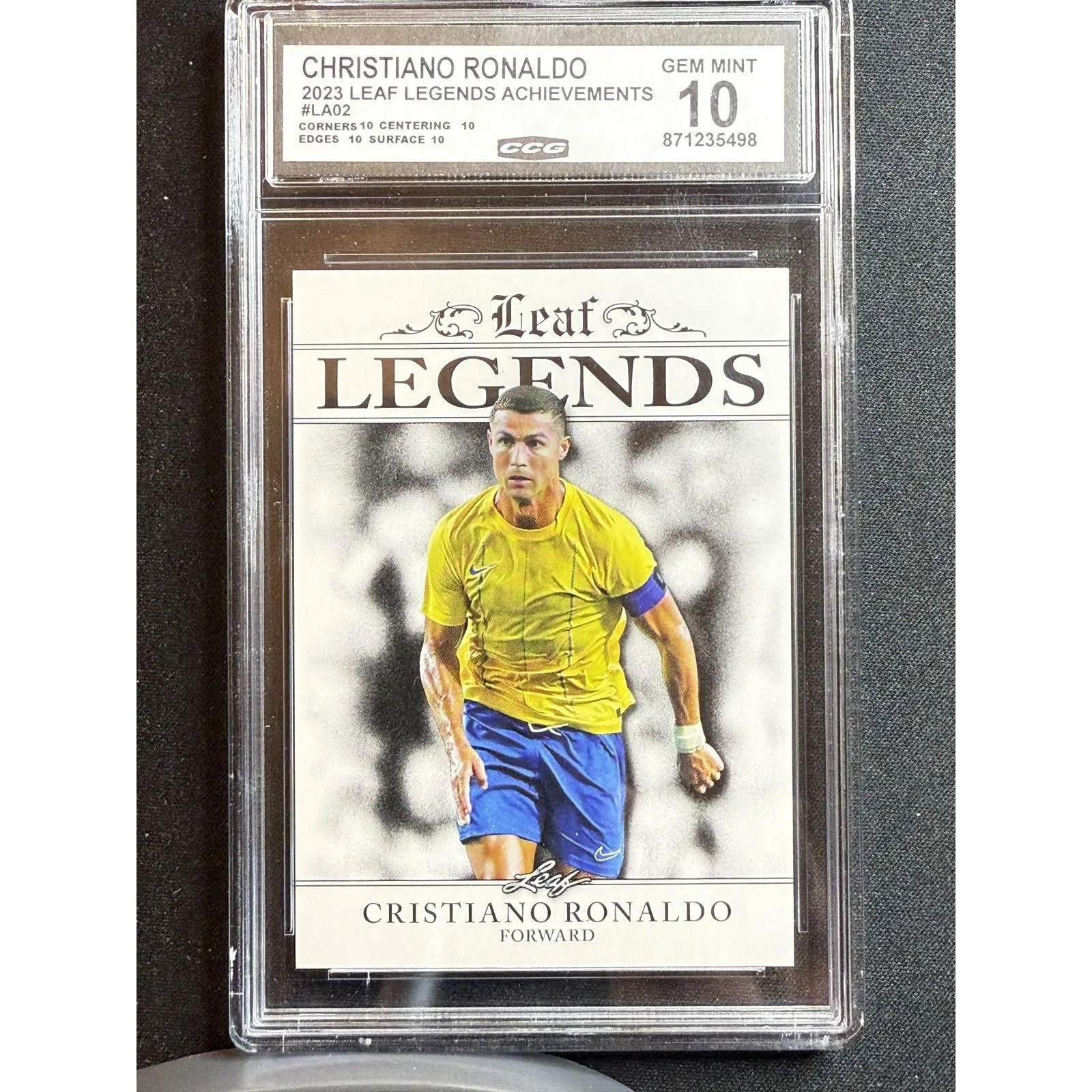 Christiano Ronaldo 2023 Leaf Legends Achievements CCG 10 RC  Whatnot:  Shop, Sell, Connect