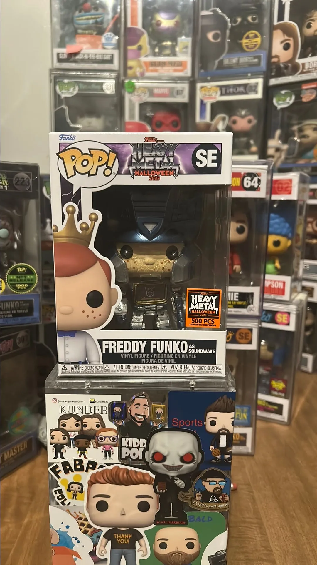 Product image for Freddy Funko as Soundwave