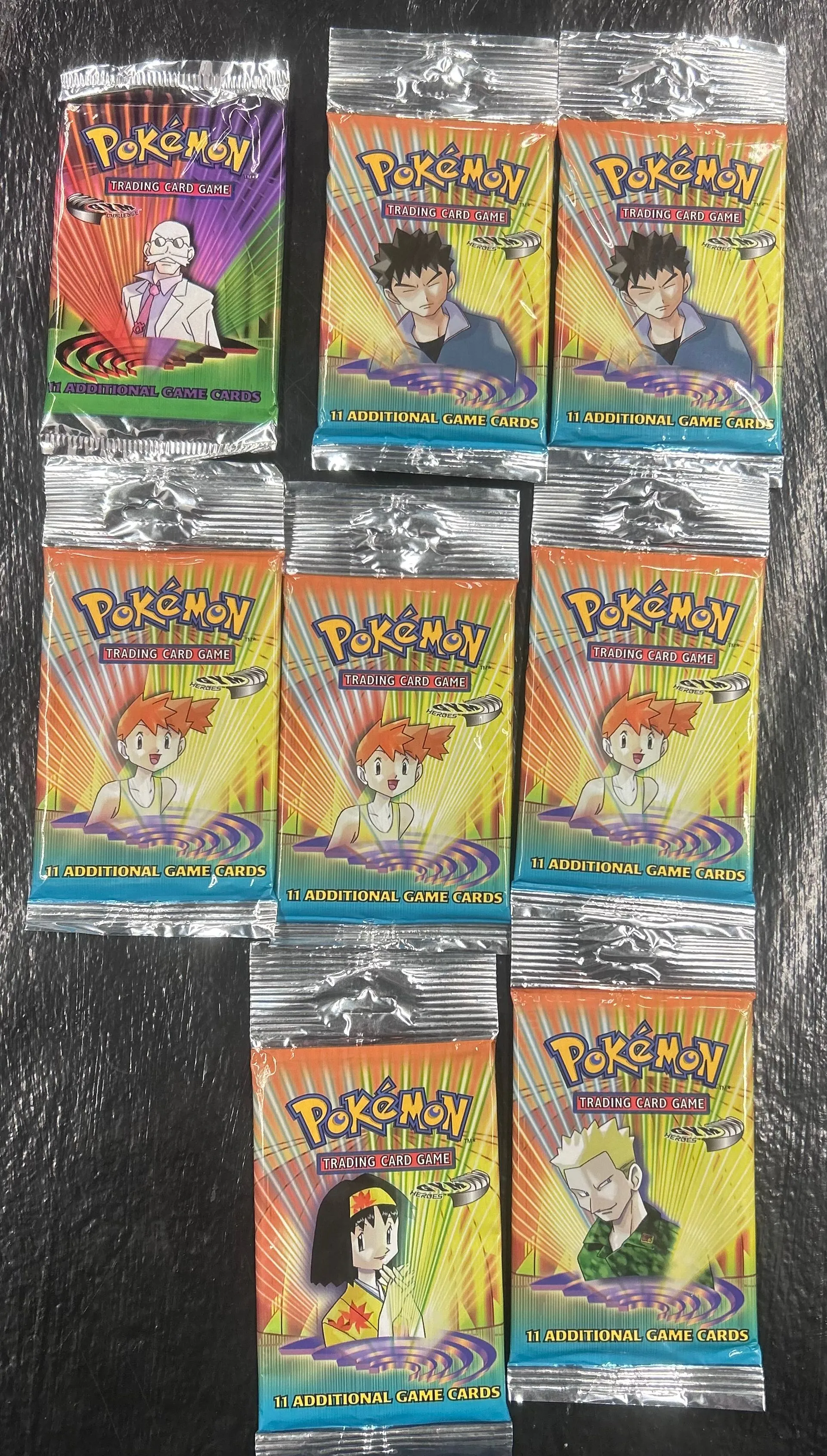 1st Edition Pokmon Booster Packs- various editions i.e ERIKA, Lt. SURGE,  etc  Whatnot: Shop, Sell, Connect