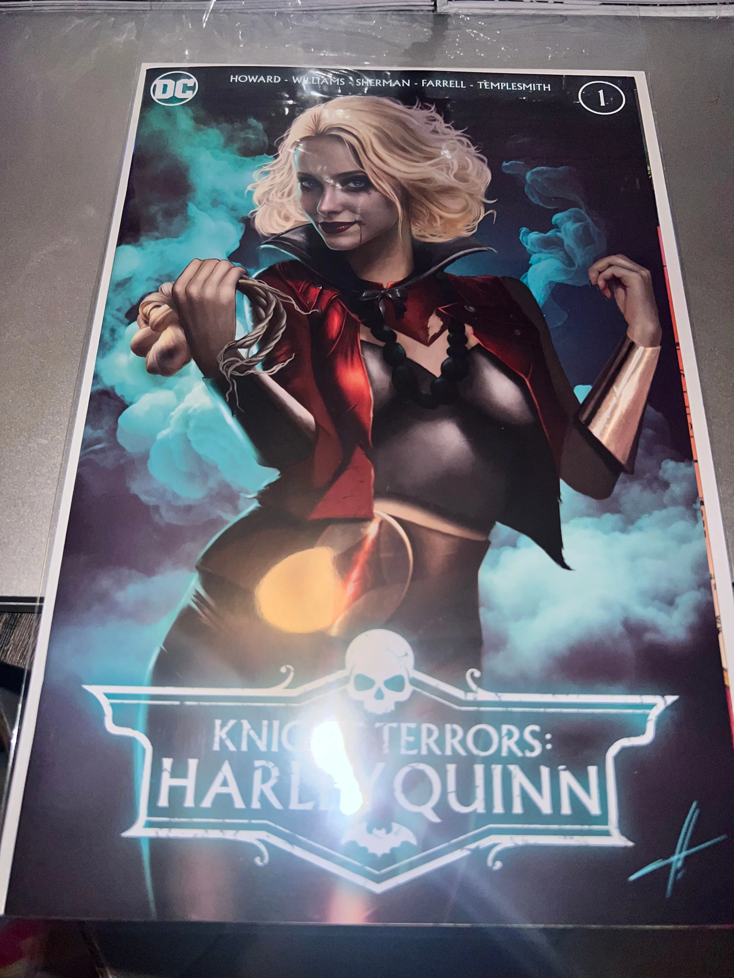 Product image for -KNIGHT TERRORS: HARLEY QUINN #1 (CARLA COHEN EXCLUSIVE VARIANT) COMIC ~ DC #2