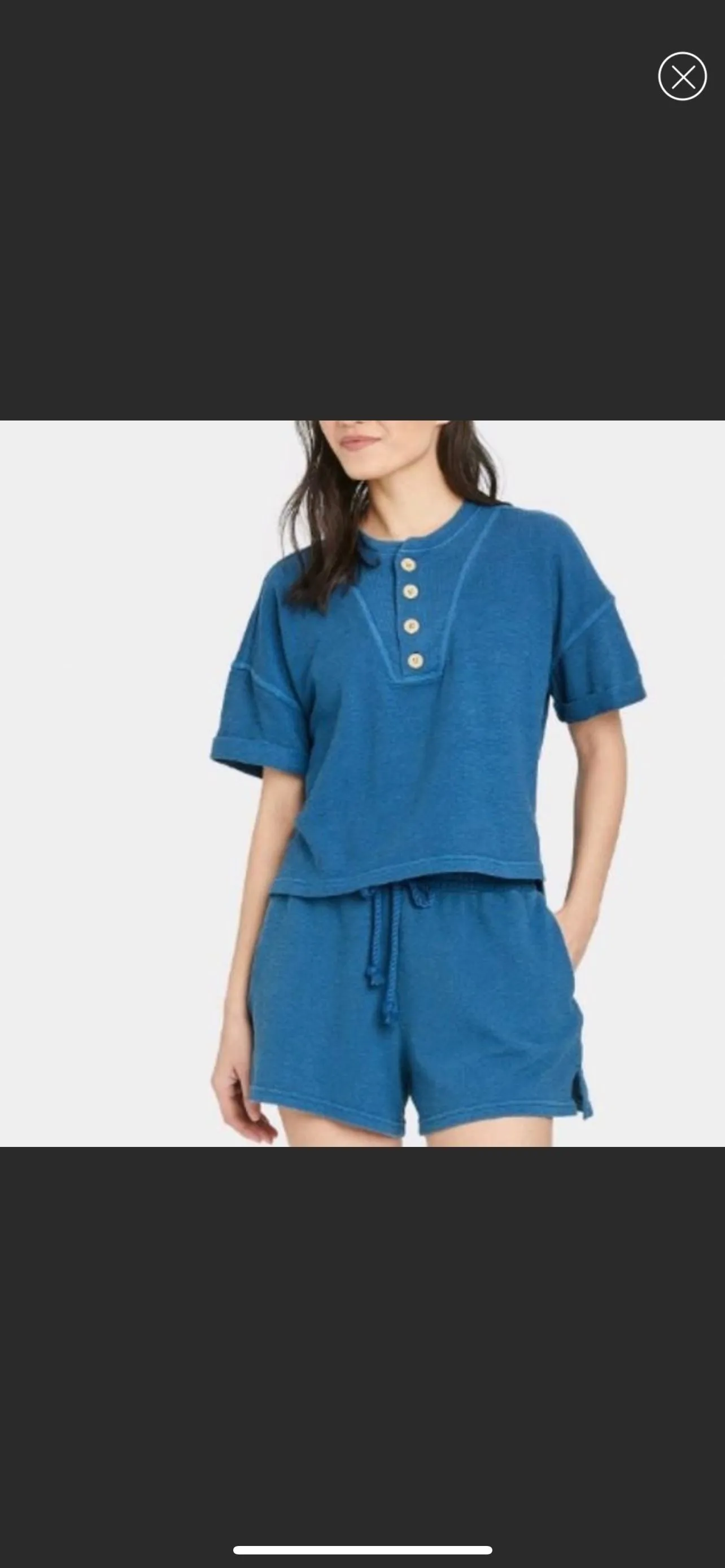 Product image for #013 large blue universal thread top