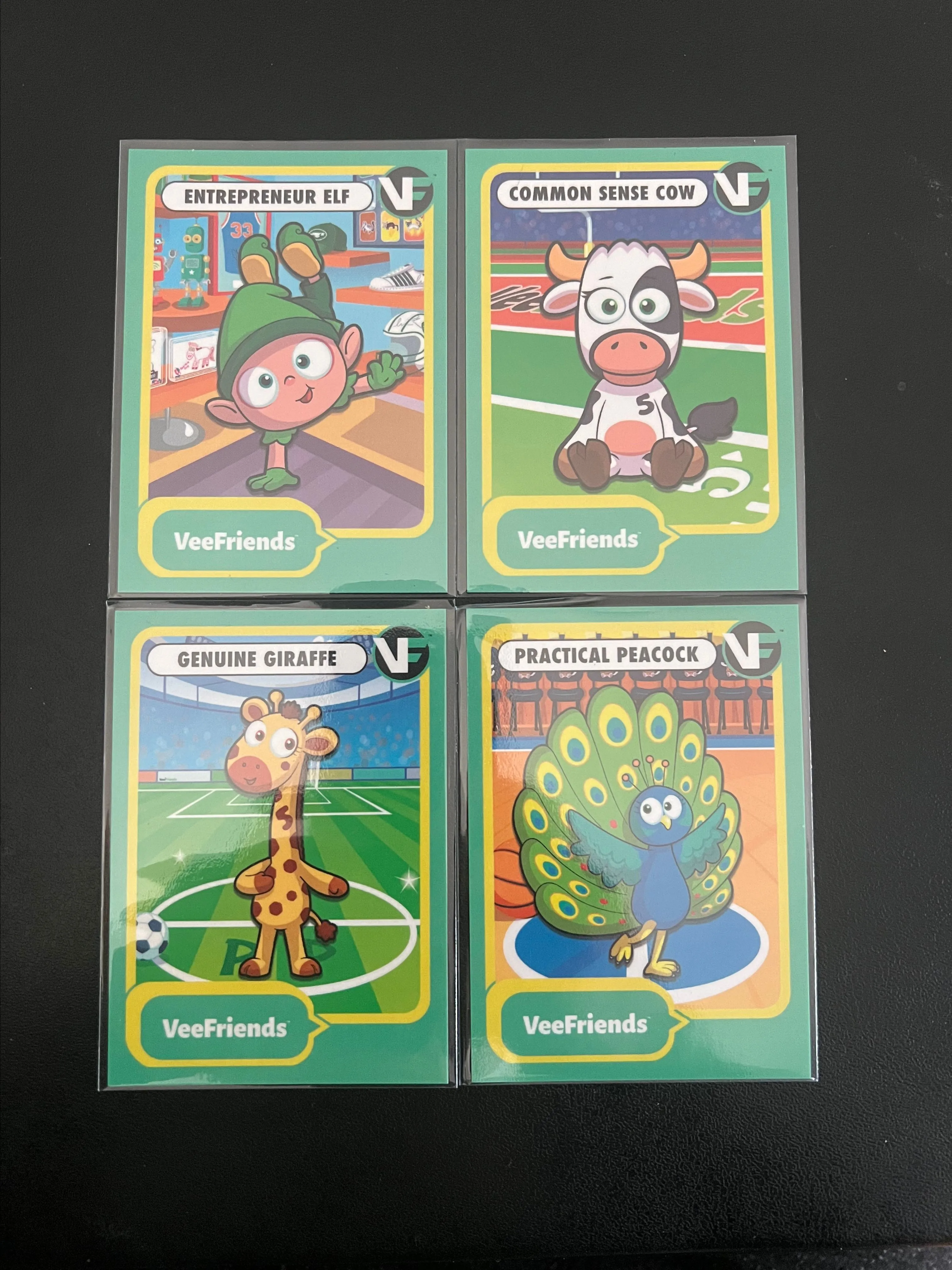 Product image for Lot of 4 promo VeeFriends cards