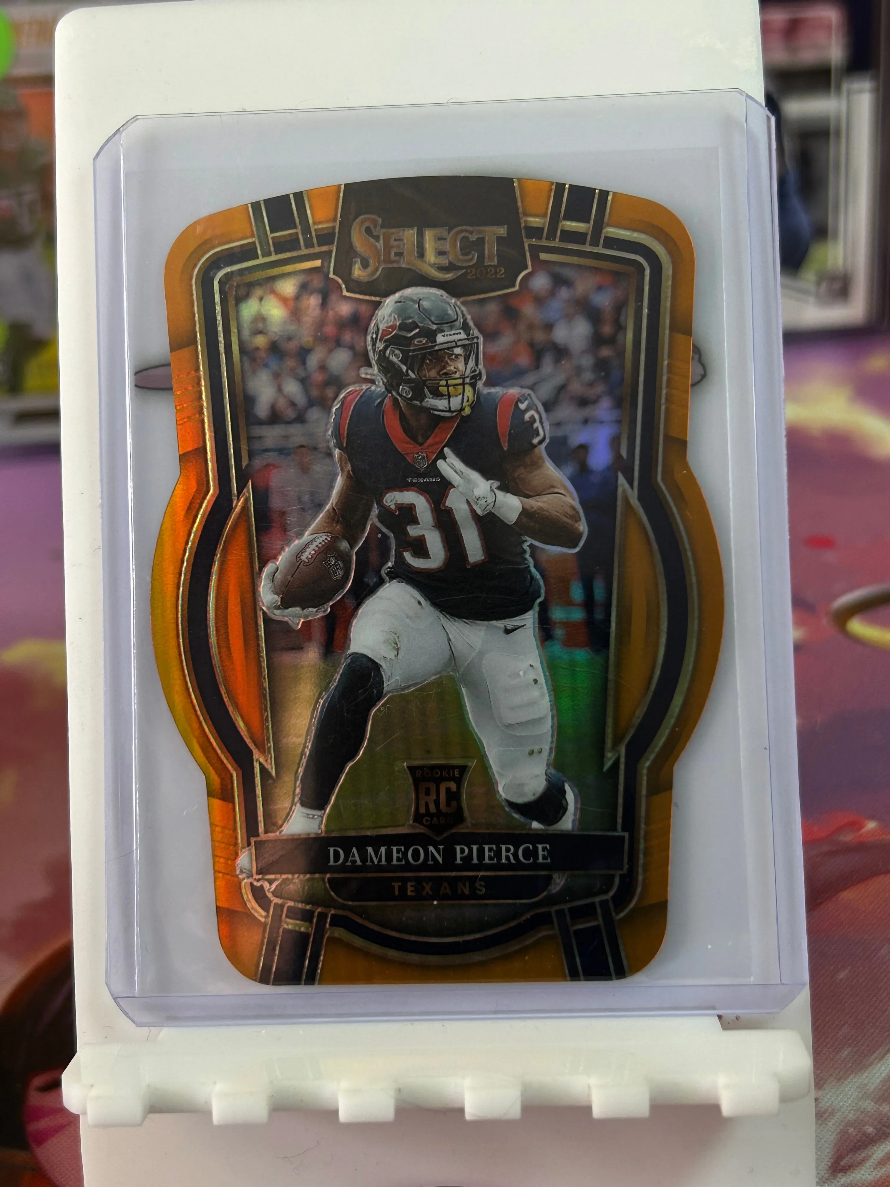 Product image for Dameon pierce orange die cut