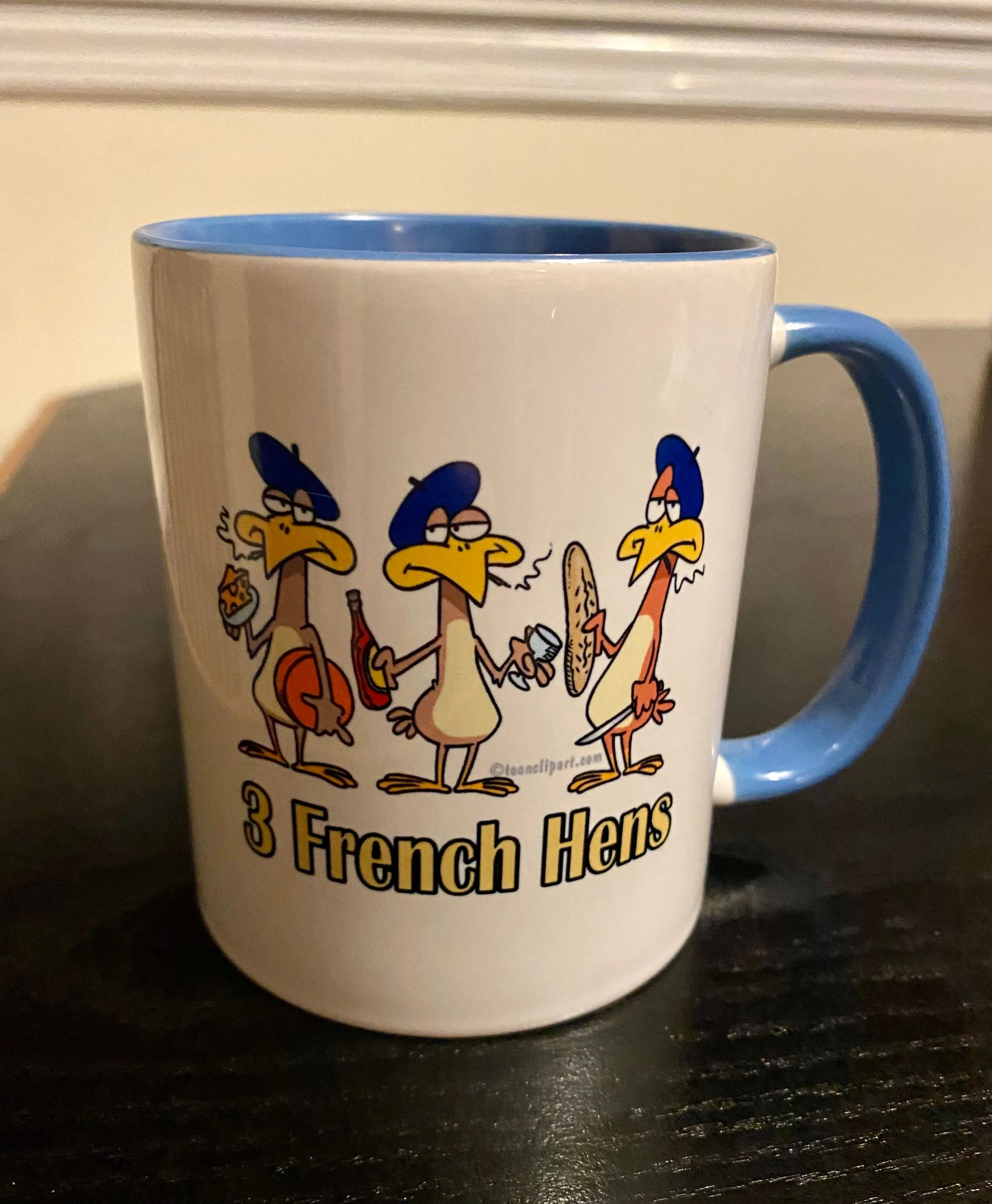 Product image for Funny 3 French Hens coffee mug