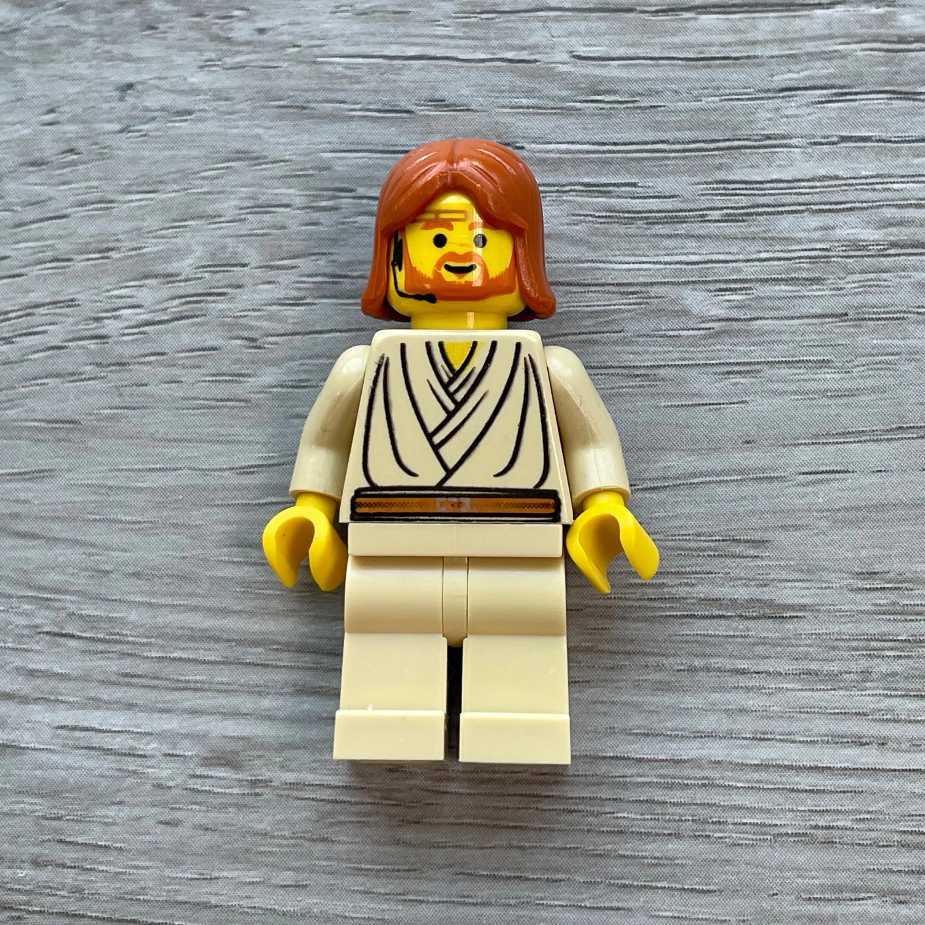 Product image for STAR WARS Obi-Wan Kenobi (Young with Headset) Lego Minifigure