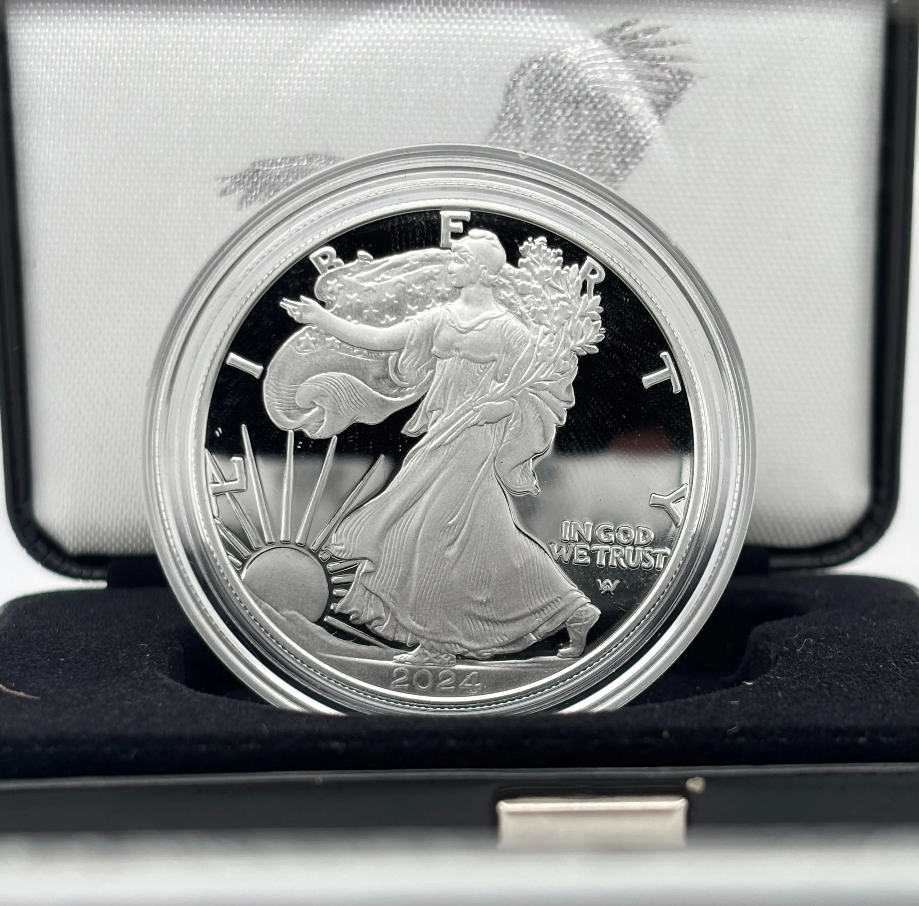Product image for 2024-S Proof American Silver Eagle Coin