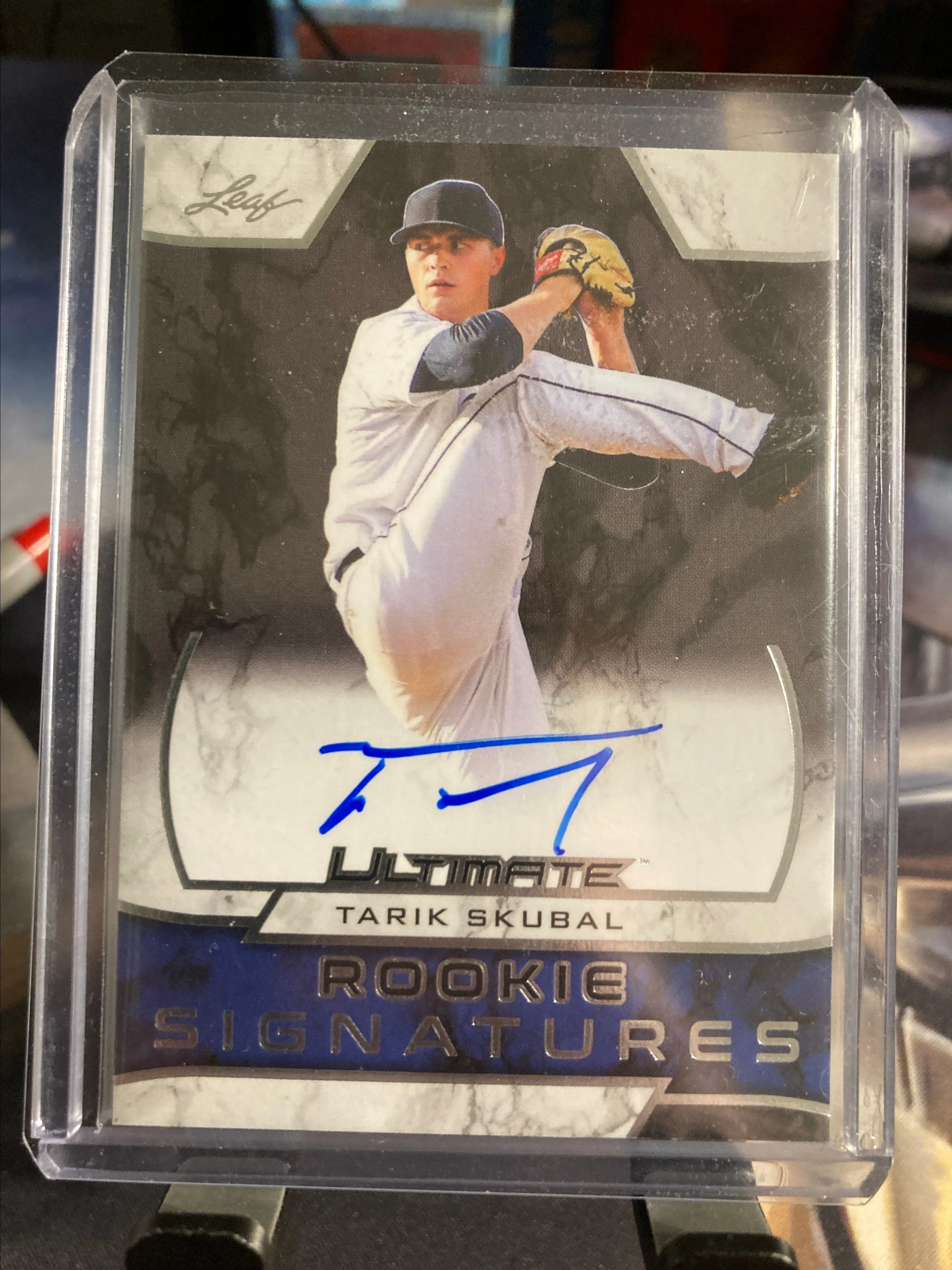 Product image for 2019 Leaf Ultimate Tarik Skubal Rookie Signatures On Card Auto