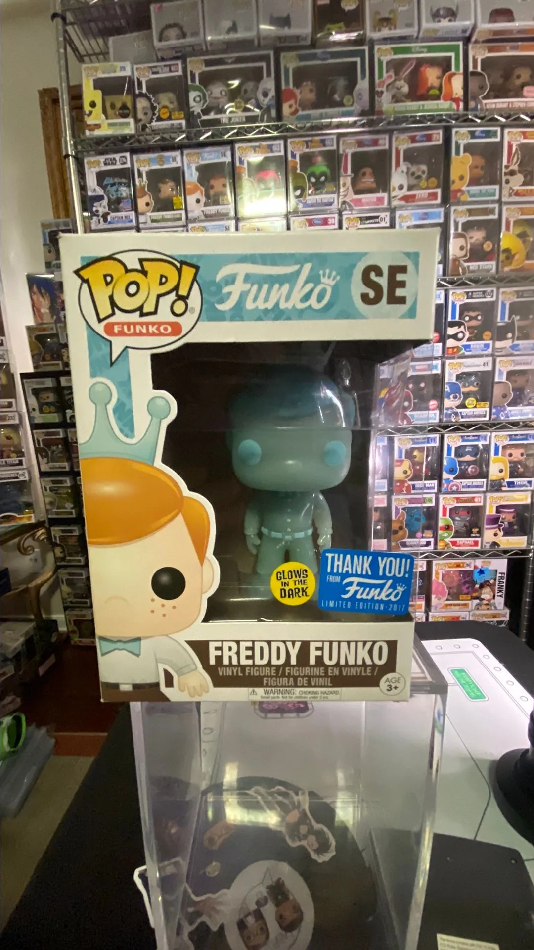Product image for Thank you Freddy (Halographic ) GITD SE