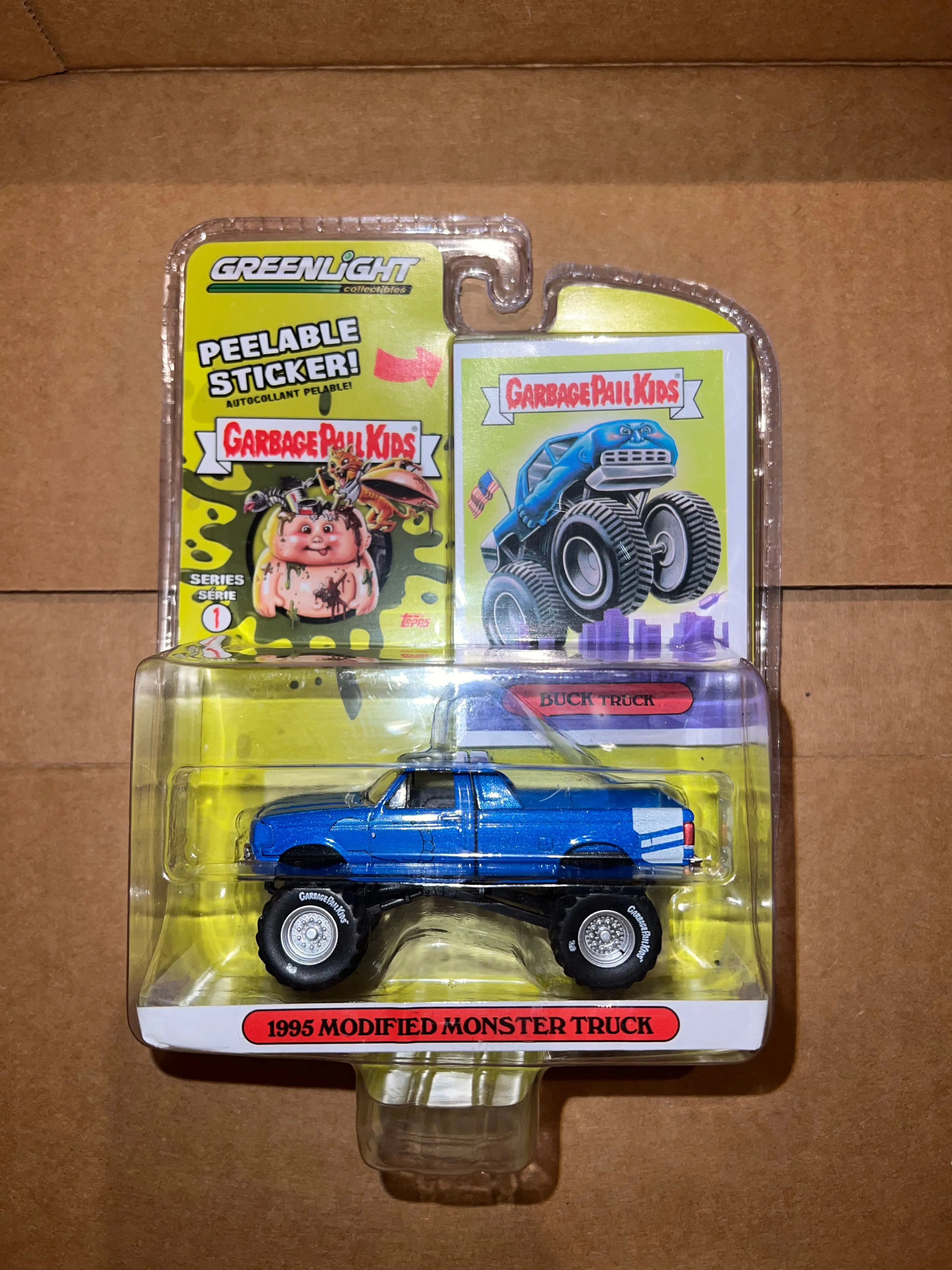 Product image for Greenlight Garbage Pail Kids 1995 Modified Monster Truck!!