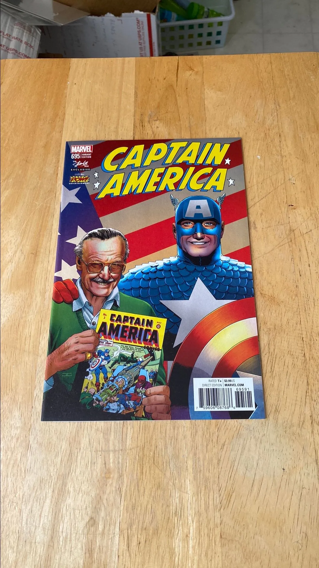 Product image for Captain America 695 variant