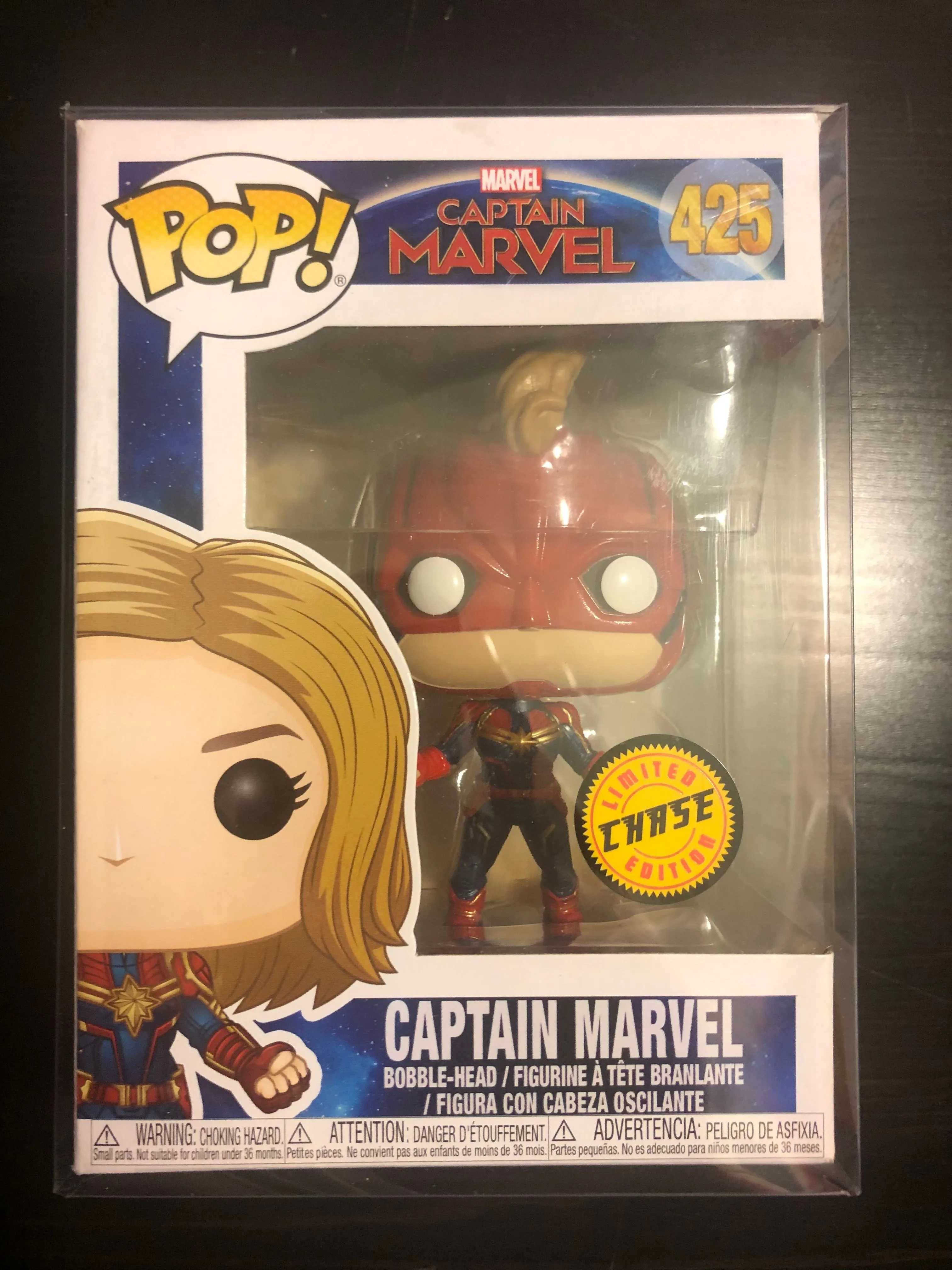 Figurine Pop Captain Marvel [Marvel] #425 pas cher : Captain
