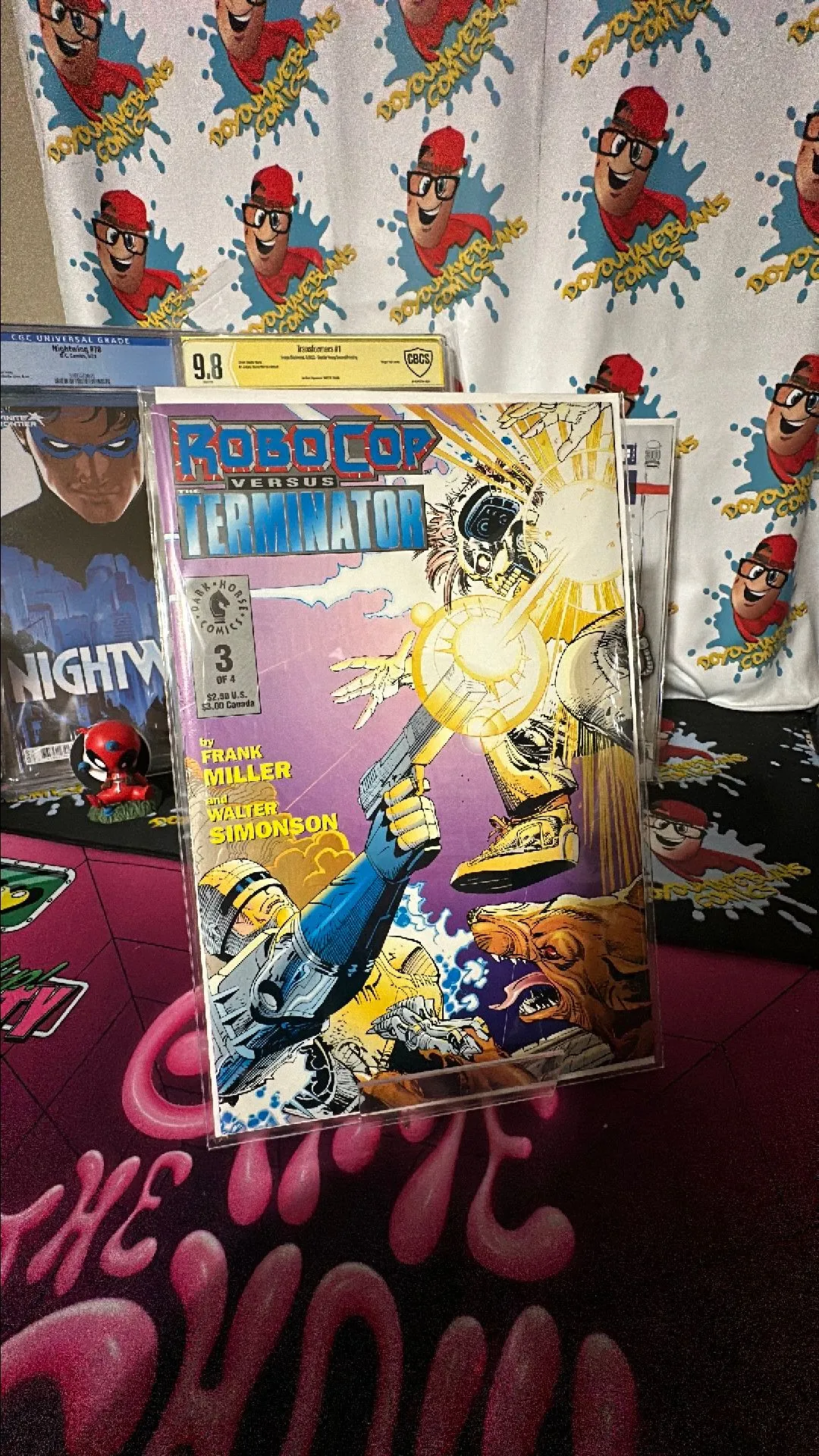 Product image for RoboCop vs Terminaror 3 (Darkhourse comics)