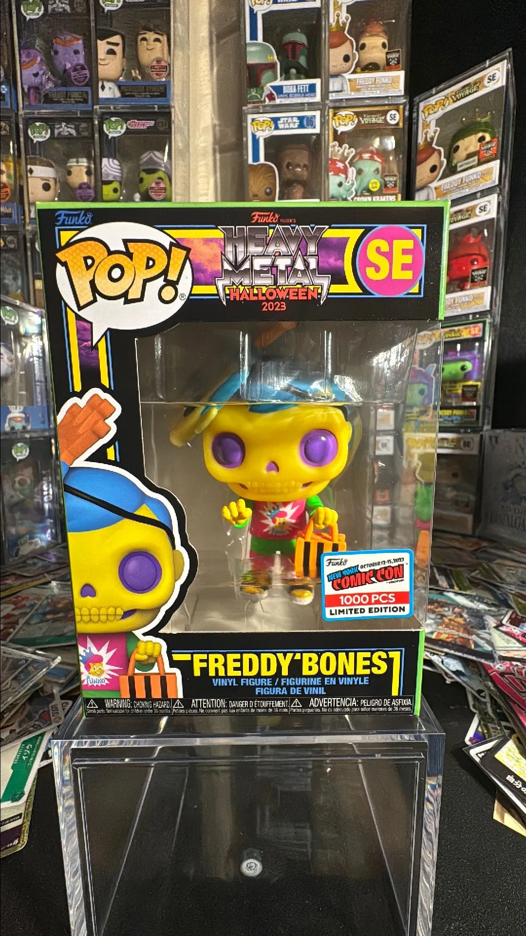 Product image for Freddy Bones (Blacklight)1000pcs