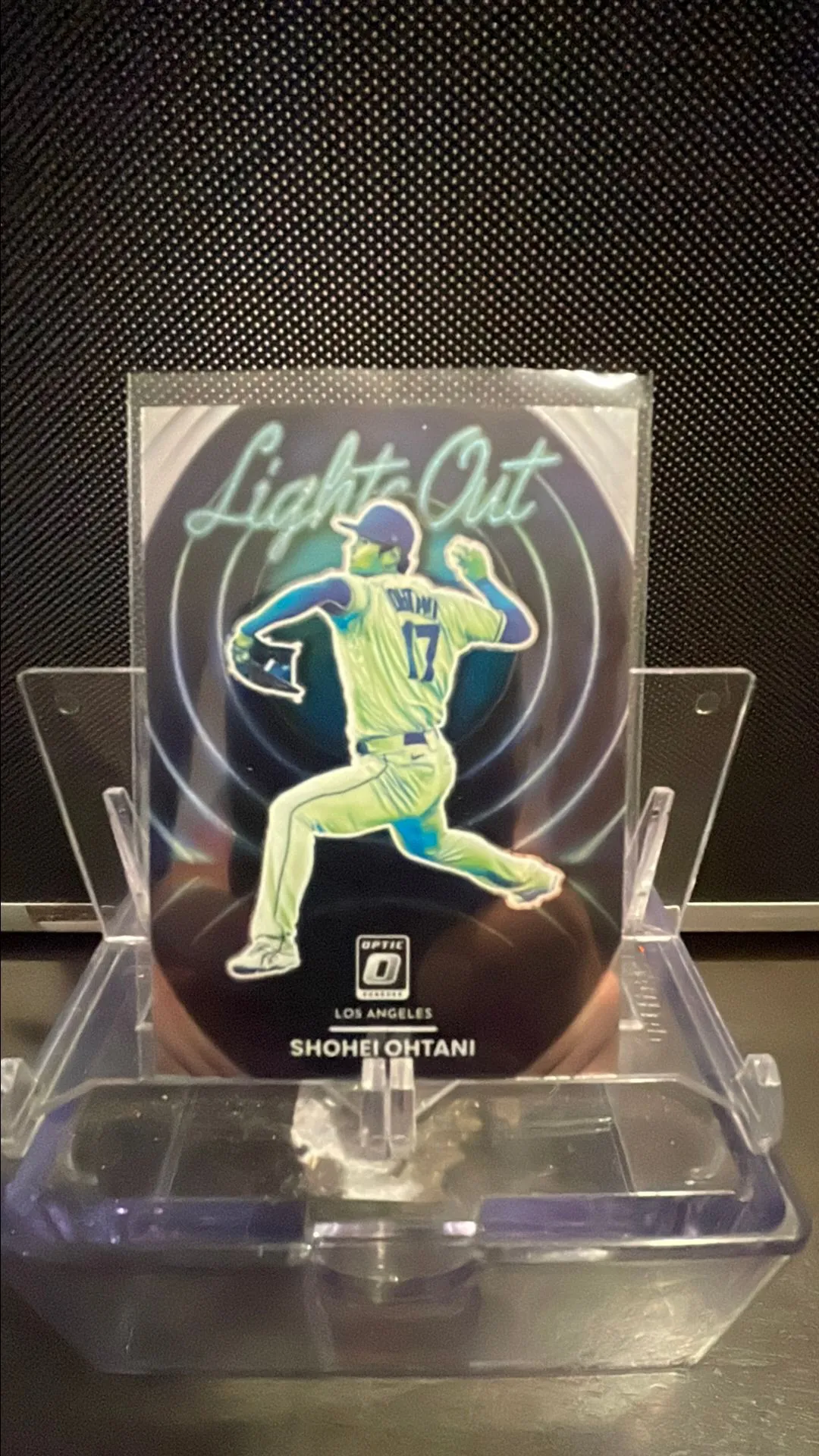 Product image for Shohei Ohtani Lights Out Insert Dodgers