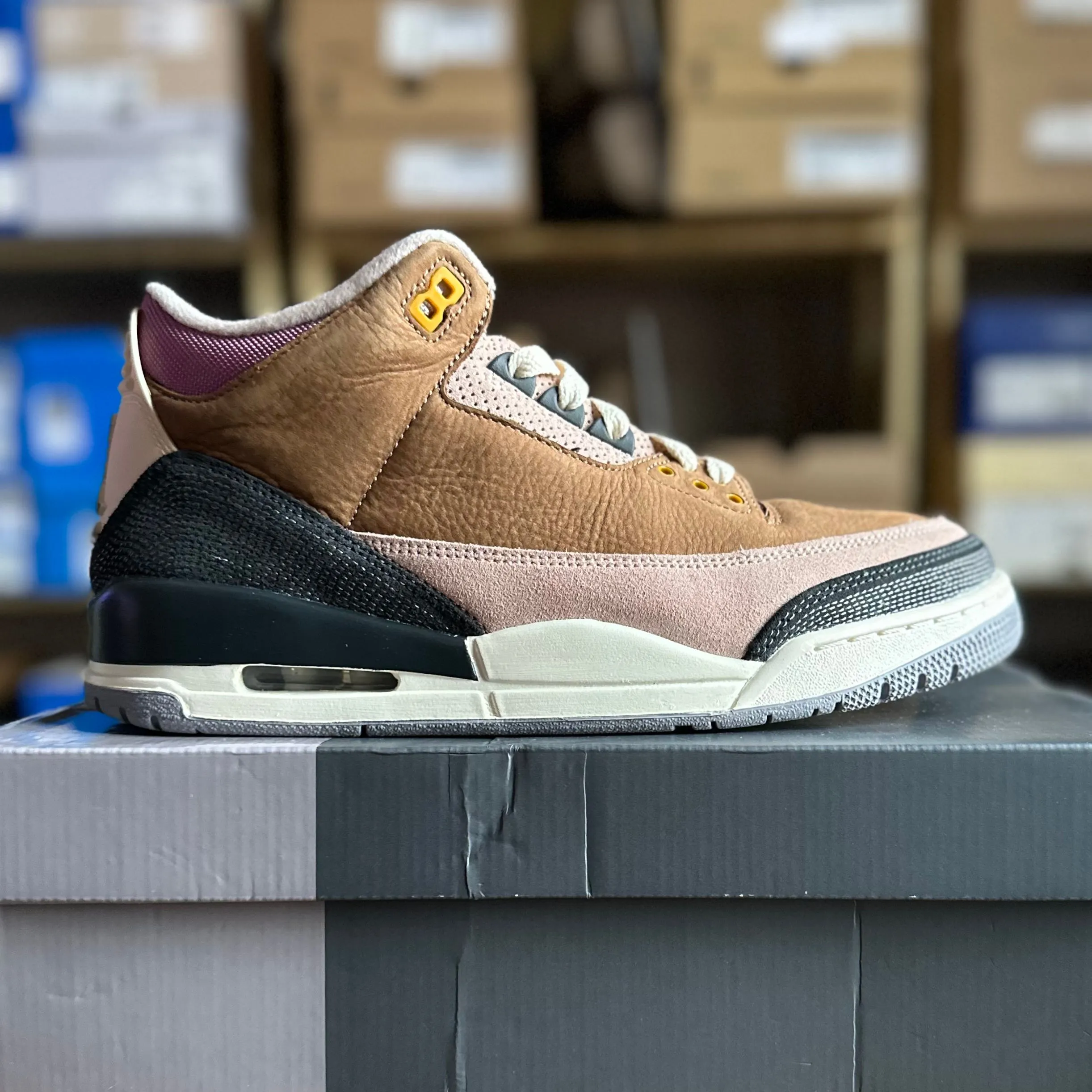 Product image for Preloved Air Jordan 3 Retro - Archaeo Brown (UK 8.5)