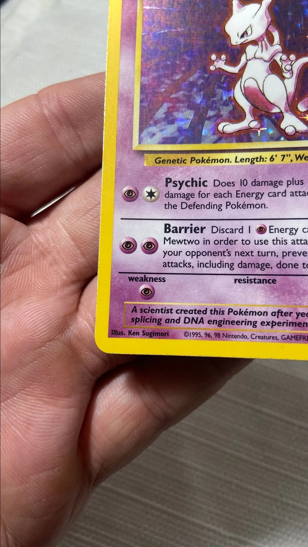 mewtwo pokemon card sale PSA 7 FA/ARMORED MEWTWO PROMO-FALL '19 COLL.CHEST main image 0