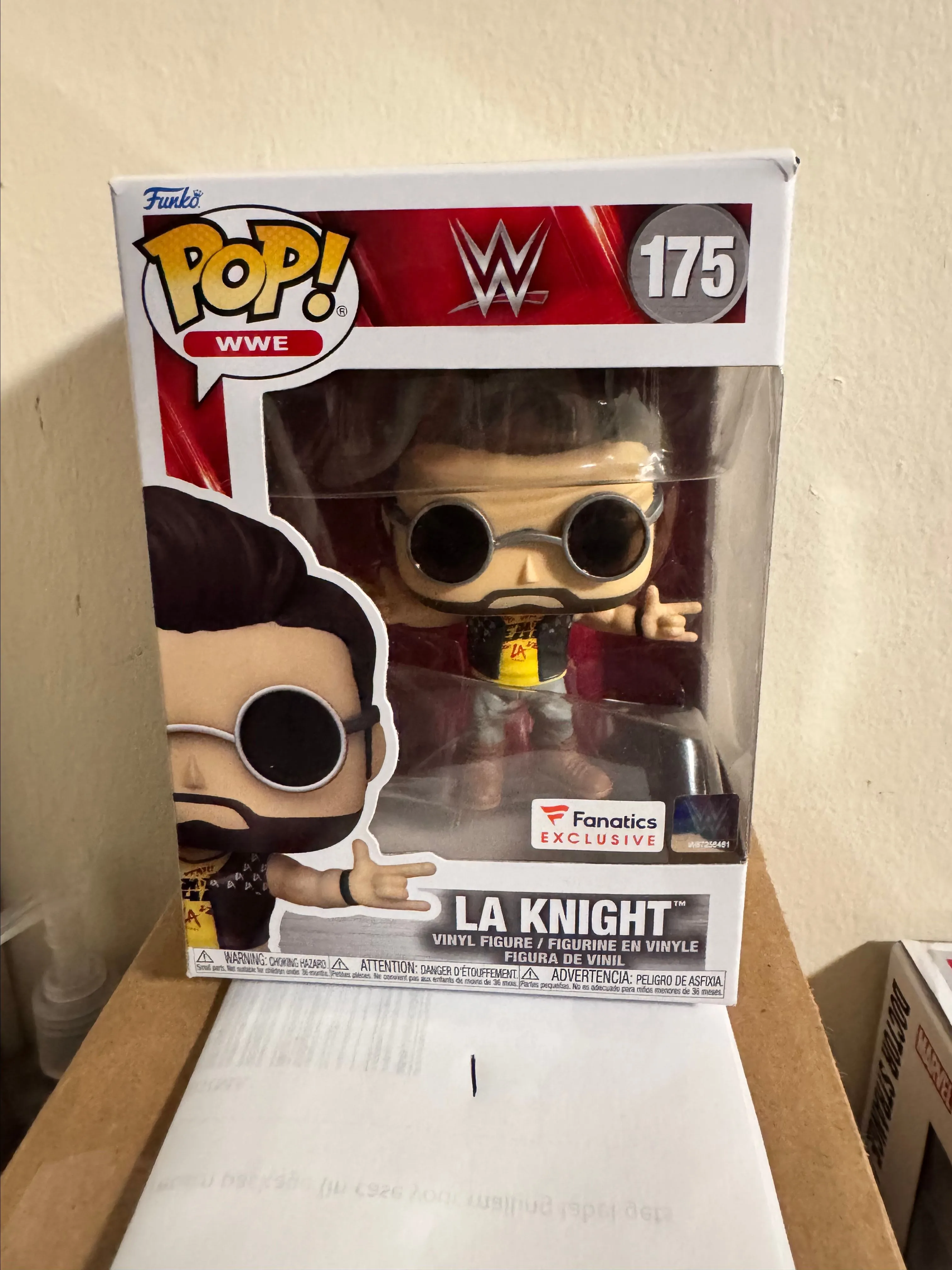 Product image for Funko Pop! WWE LA Knight 175 Fanatics