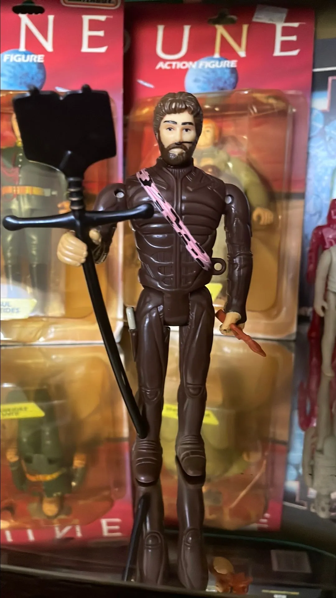 Product image for 1984 LJN Dune movie figure Stilgar with accessories