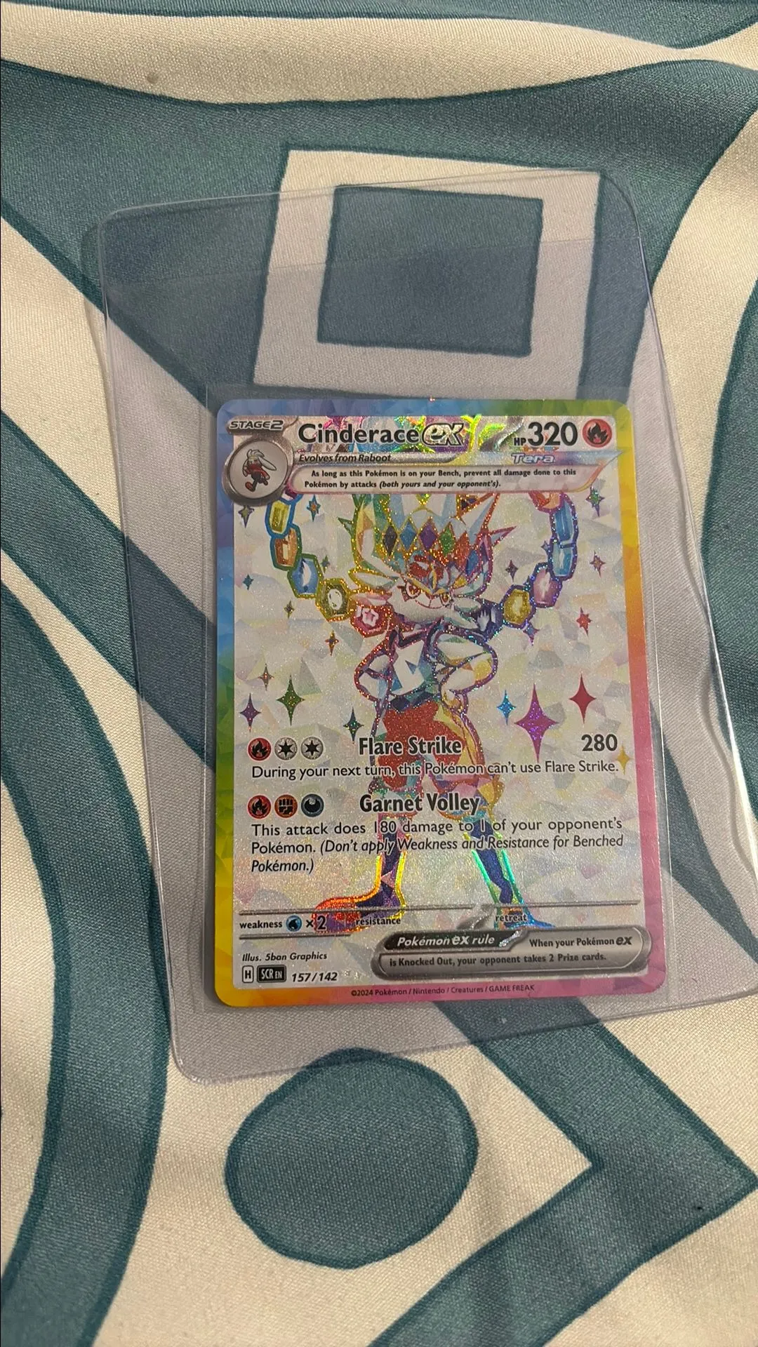 Cinderace EX #157  Whatnot: Shop, Sell, Connect