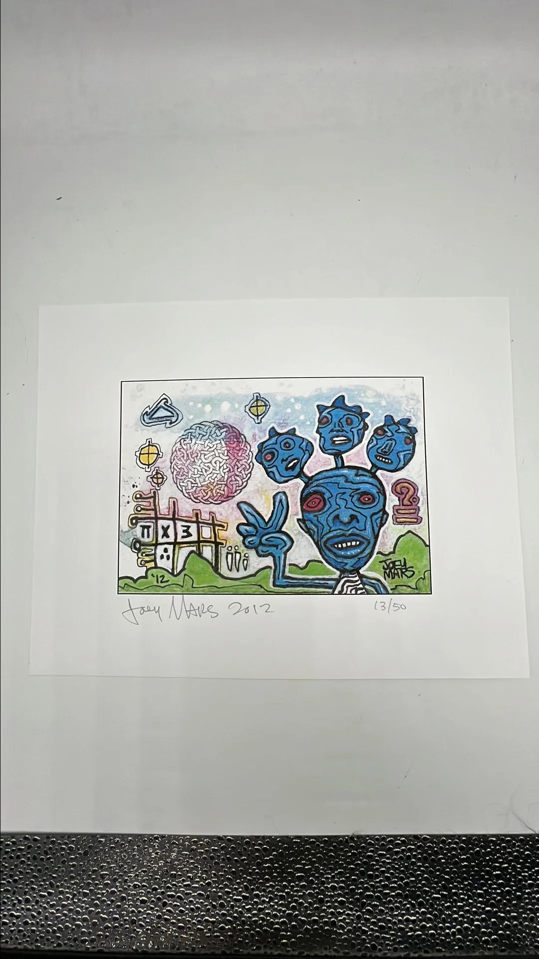Product image for 011  "Shamans Portal" print by Joey Mars