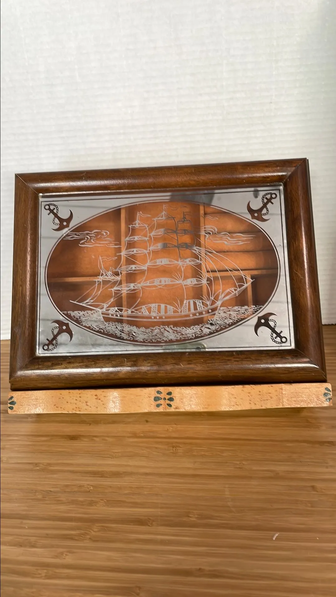 Product image for VTG Wooden Jewelry Box