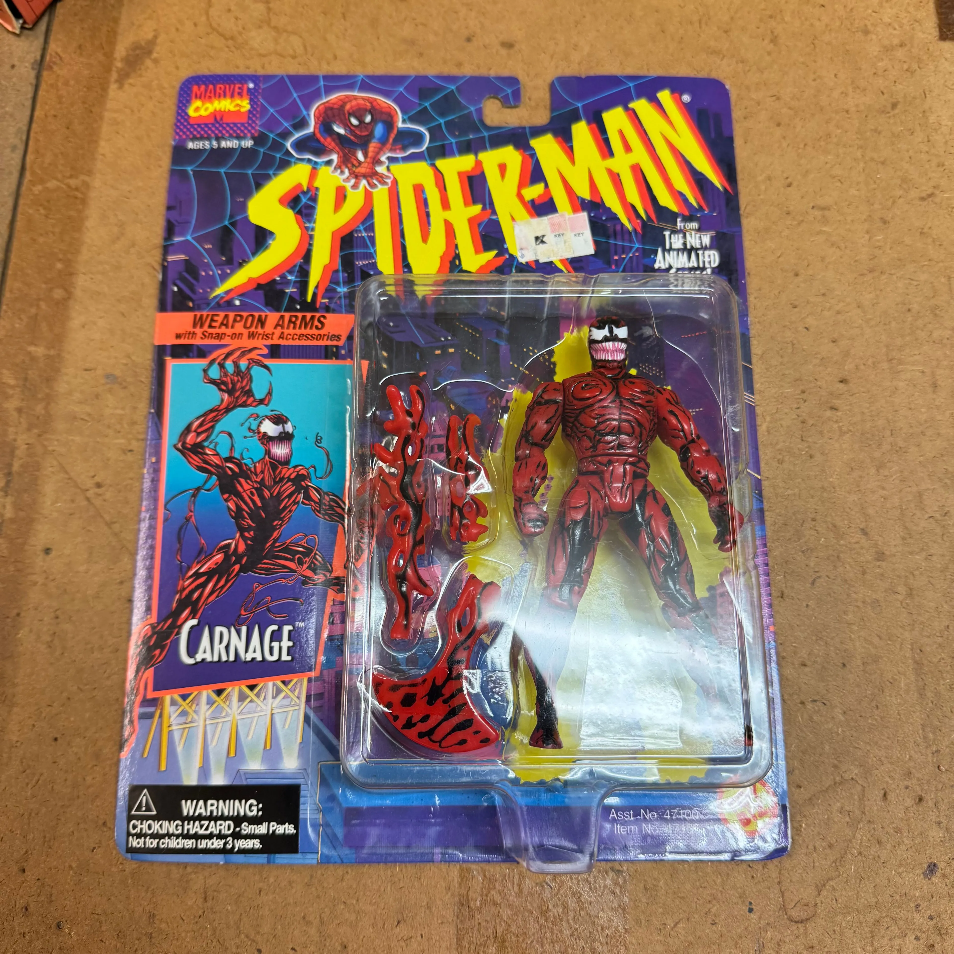 Spider-Man Carnage Action Figure · Whatnot: Shop, Sell, Connect, image size:3840x3840