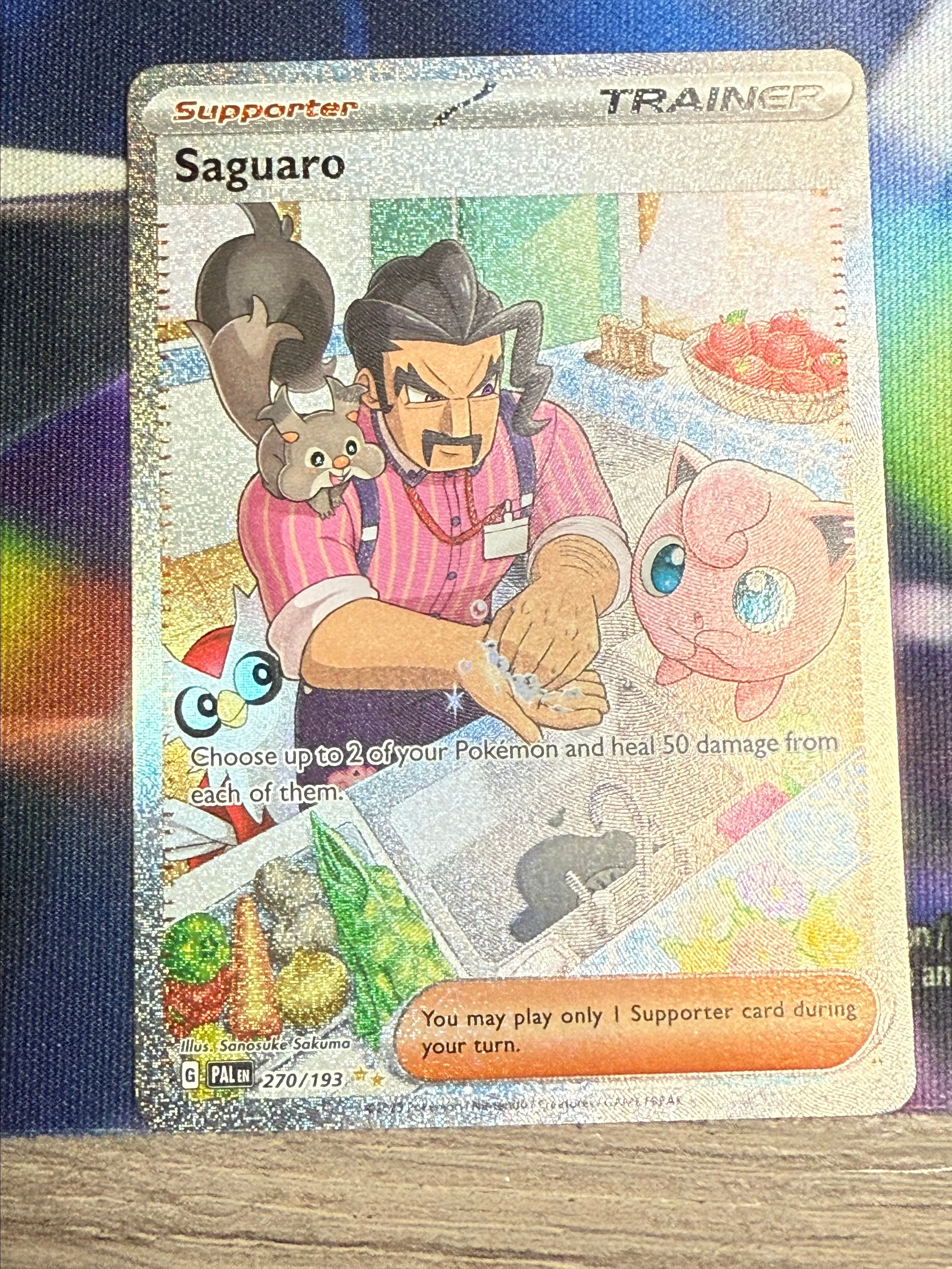 saguaro full art pokemon card Pokemon - Saguaro 255/193 - Paldea Evolved