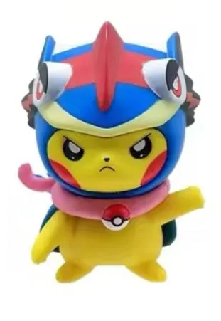 Product image for Greninja Poncho Pikachu Figure