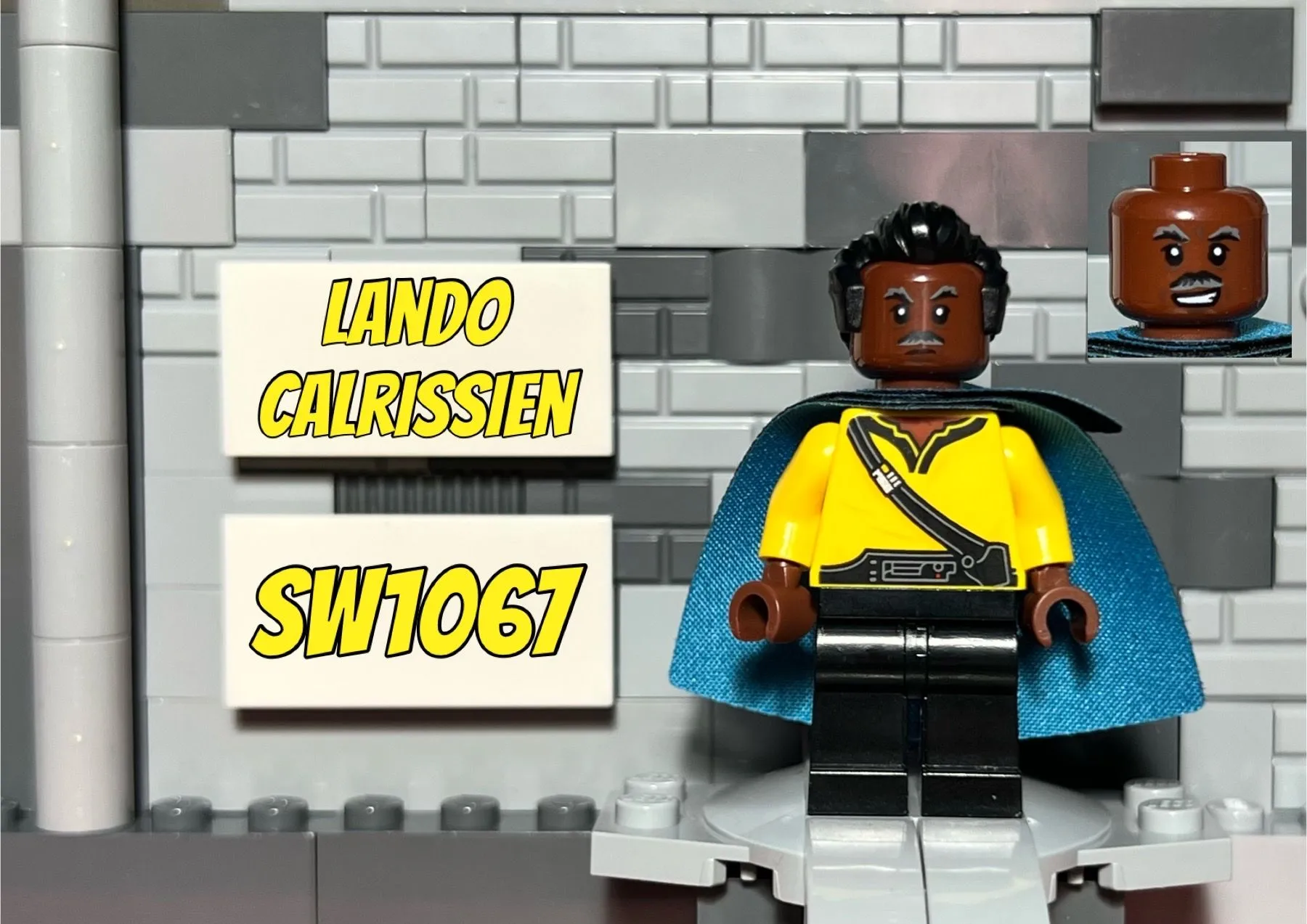 Product image for LEGO SW1067 Lando Calrissian Minifigure