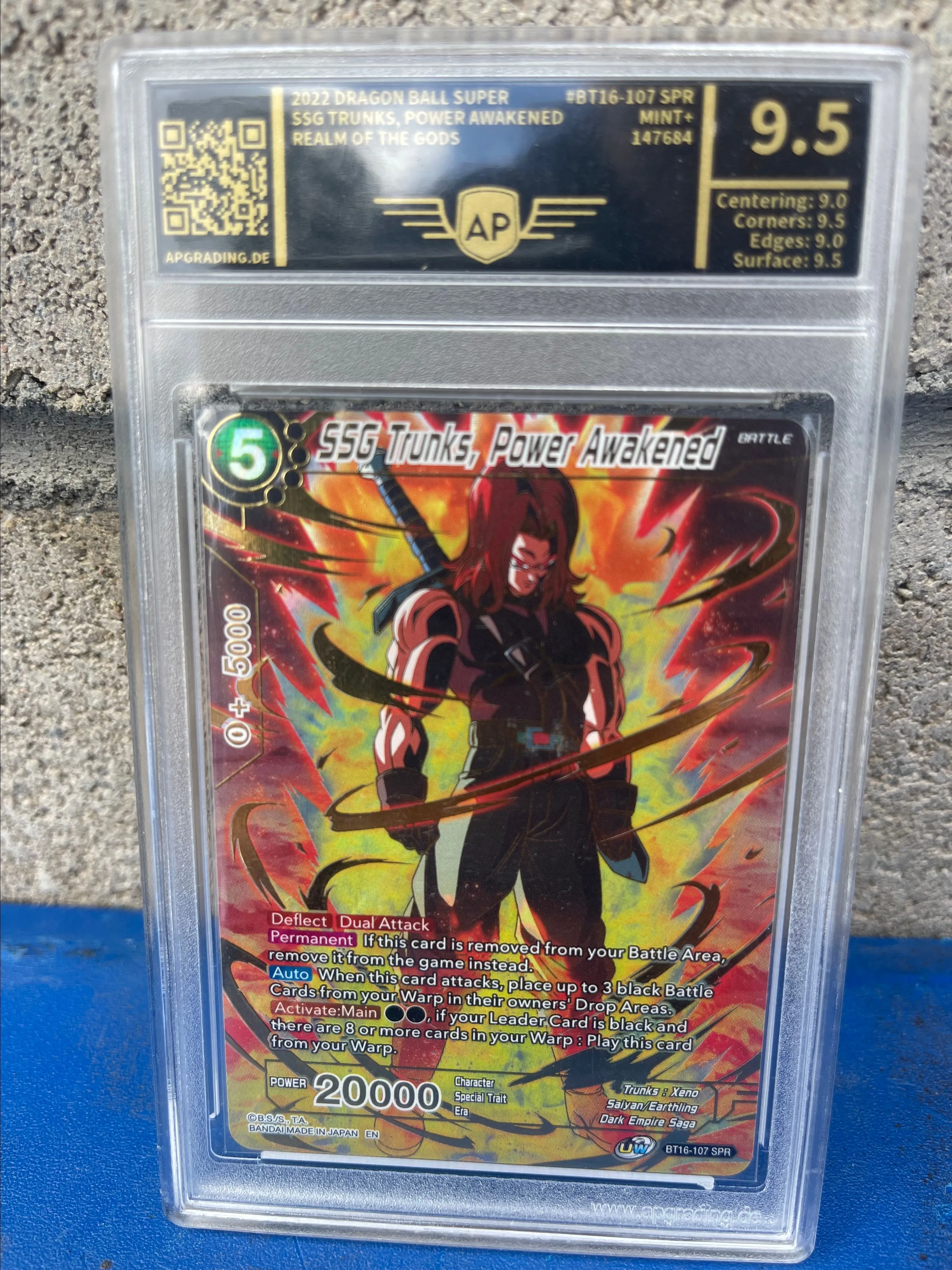 Product image for SSG Trunks, Power Awakened AP 9.5 Mint+