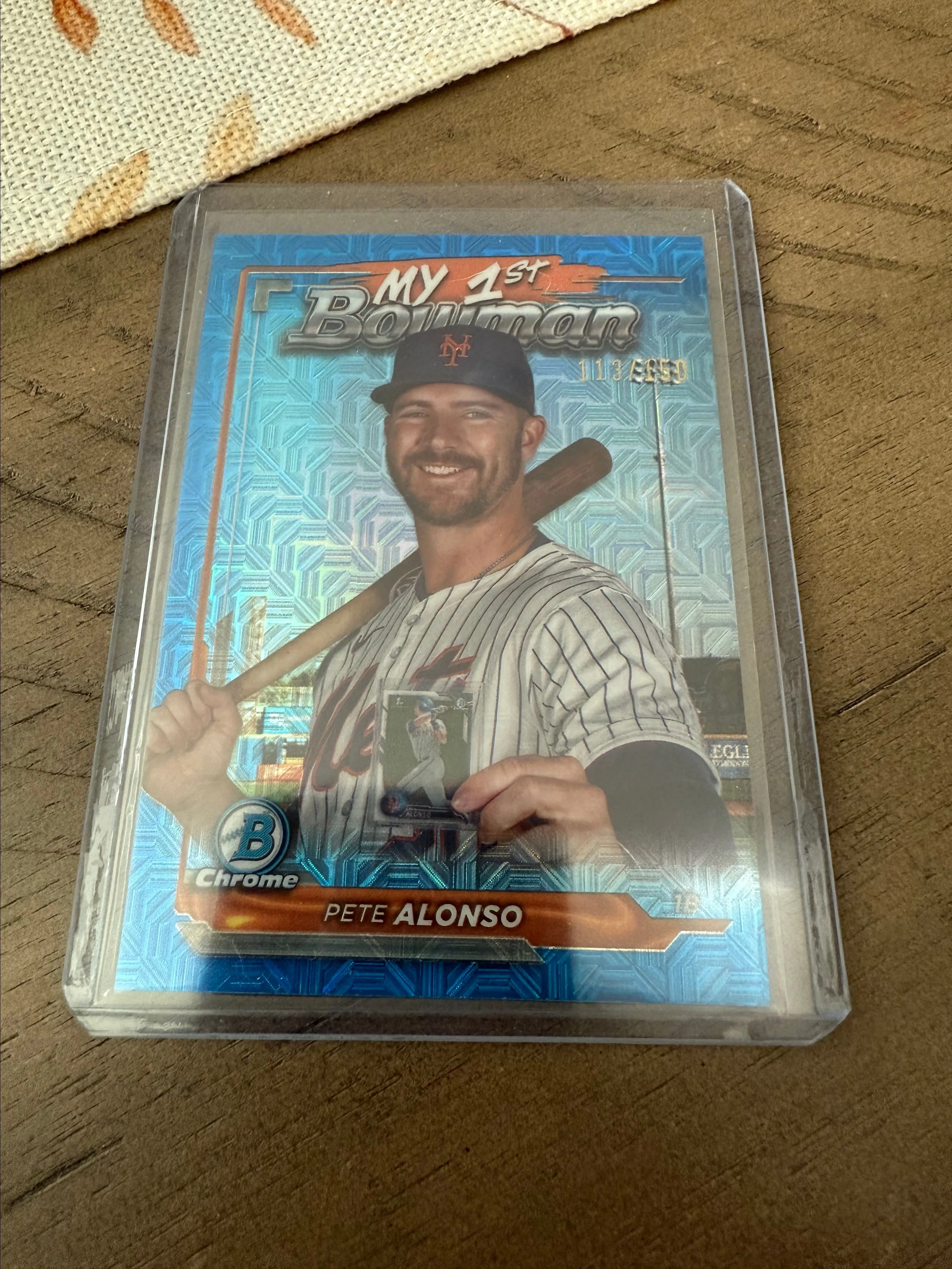 Product image for Pete Alonso 1st bowman
