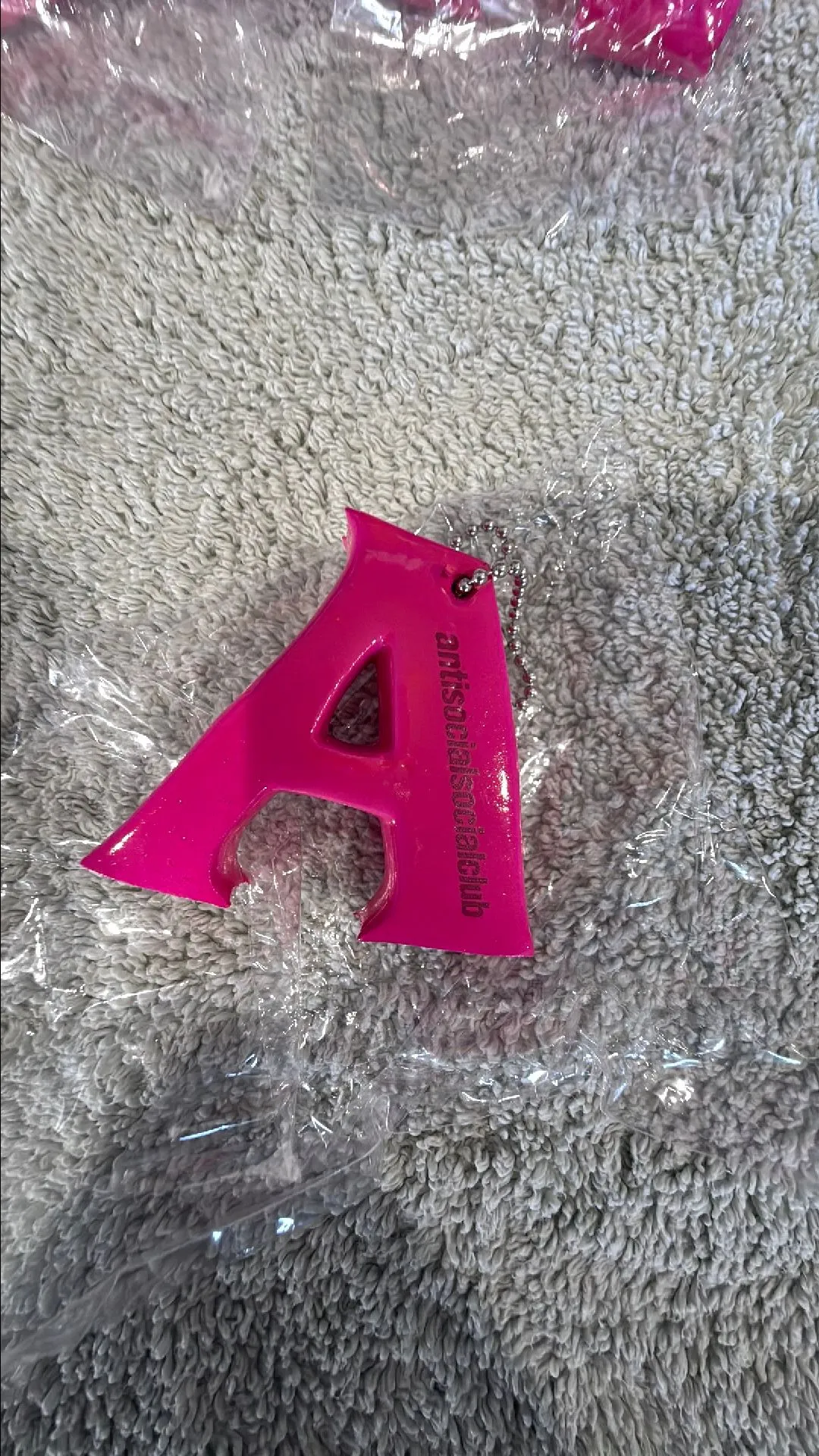 Product image for ASSC PINK KEYCHAIN
