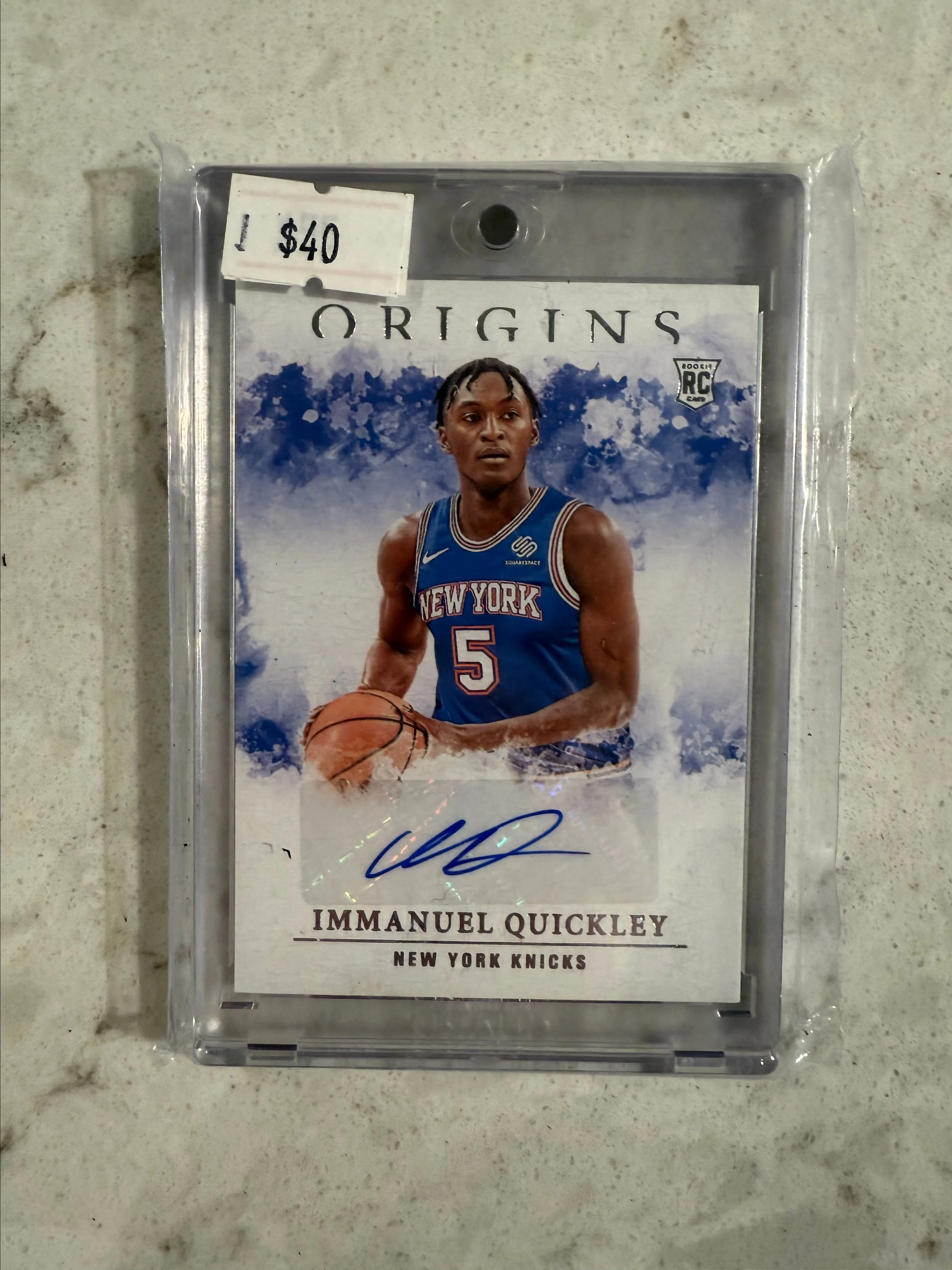 Product image for 2020 Origins Immanuel Quickley Auto
