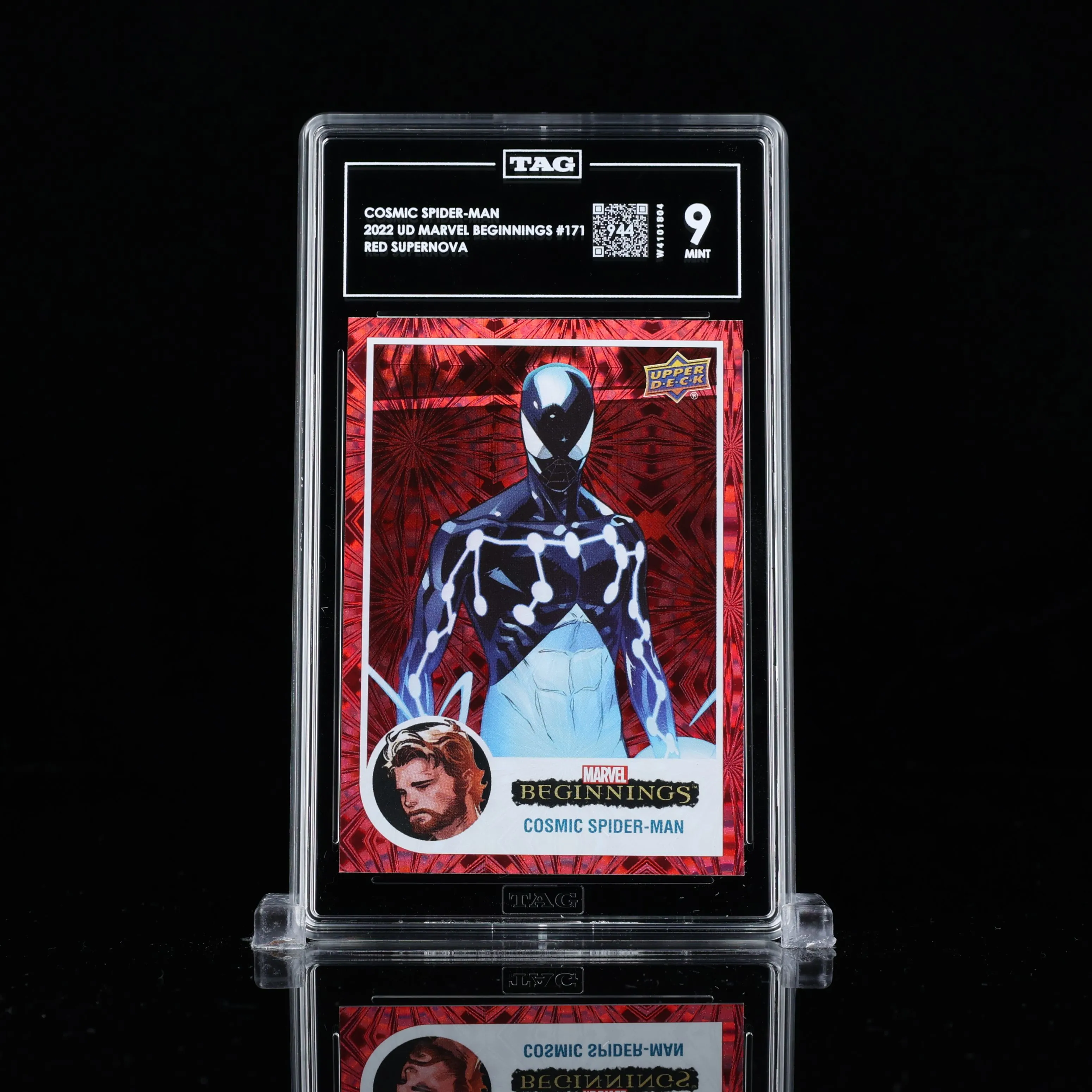 Product image for (1) TAG 9 Cosmic Spider-Man #171 Red Supernova