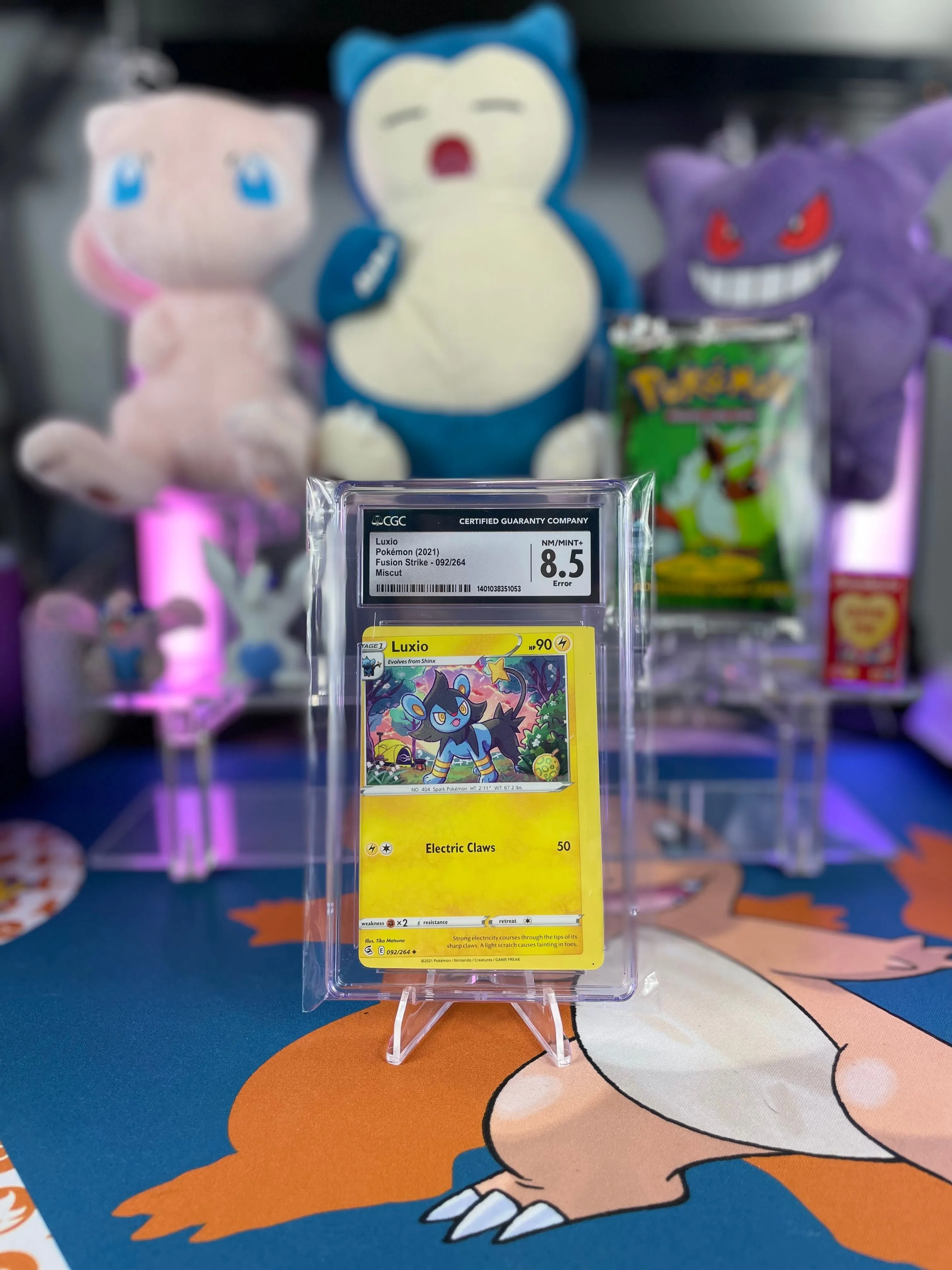 Product image for Luxio Fusion Strike- Error Miscut - CGC 8.5