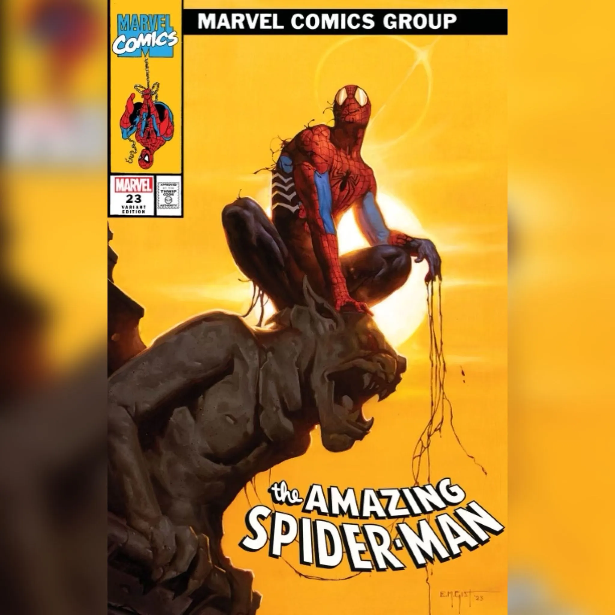 Product image for EM GIST Amazing Spider-Man #23 TRADE Exclusive W/COA #2