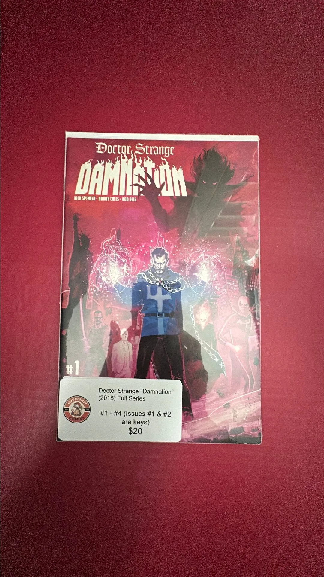 Product image for Doctor Strange "Damnation" (2018) Complete series 1-4