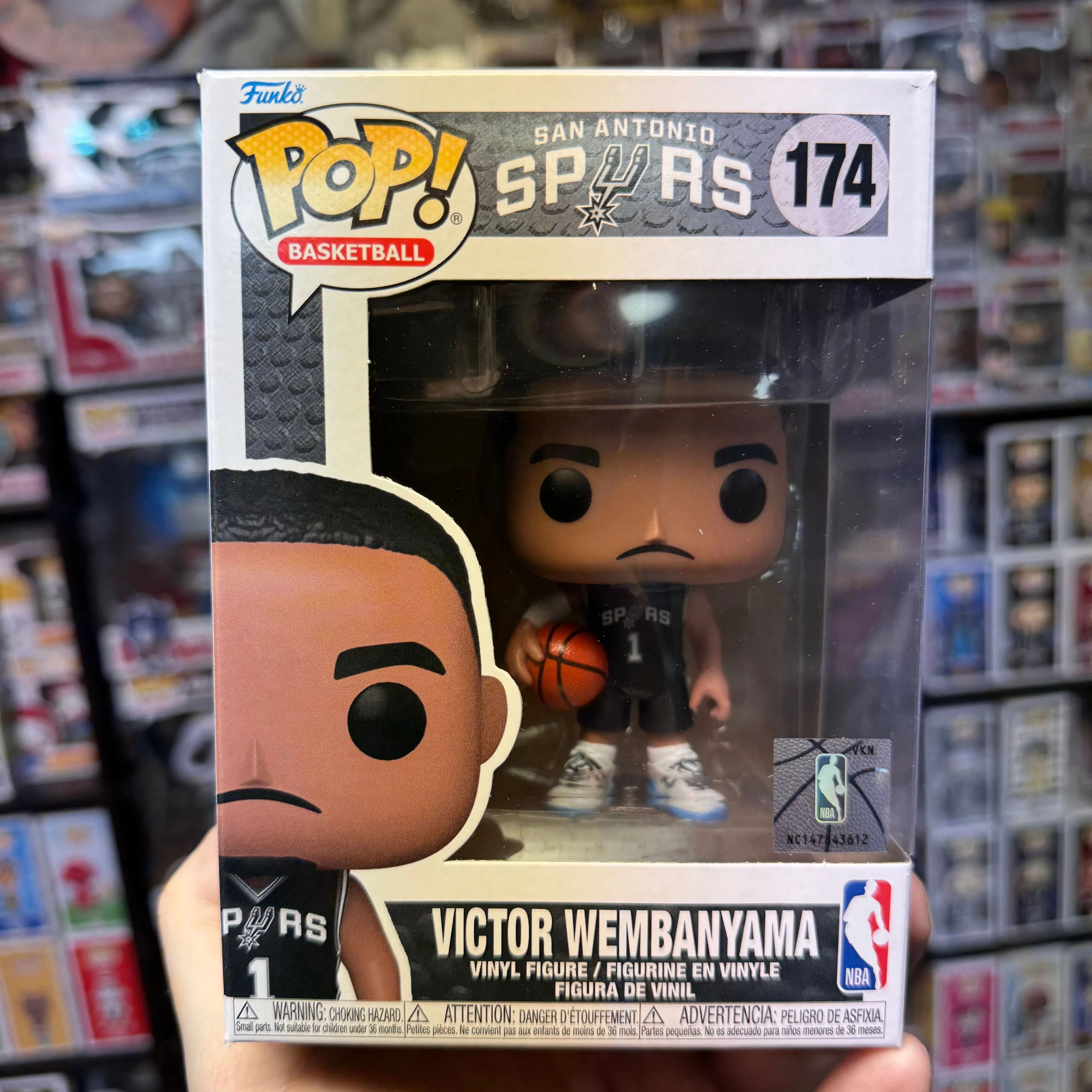 Product image for NBA Spurs Victor Wembanyama 174