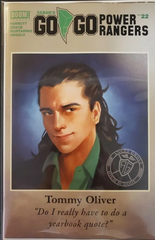 Product image for GO GO POWER RANGERS 22 (Boom 2019) Mercado Yearbook variant