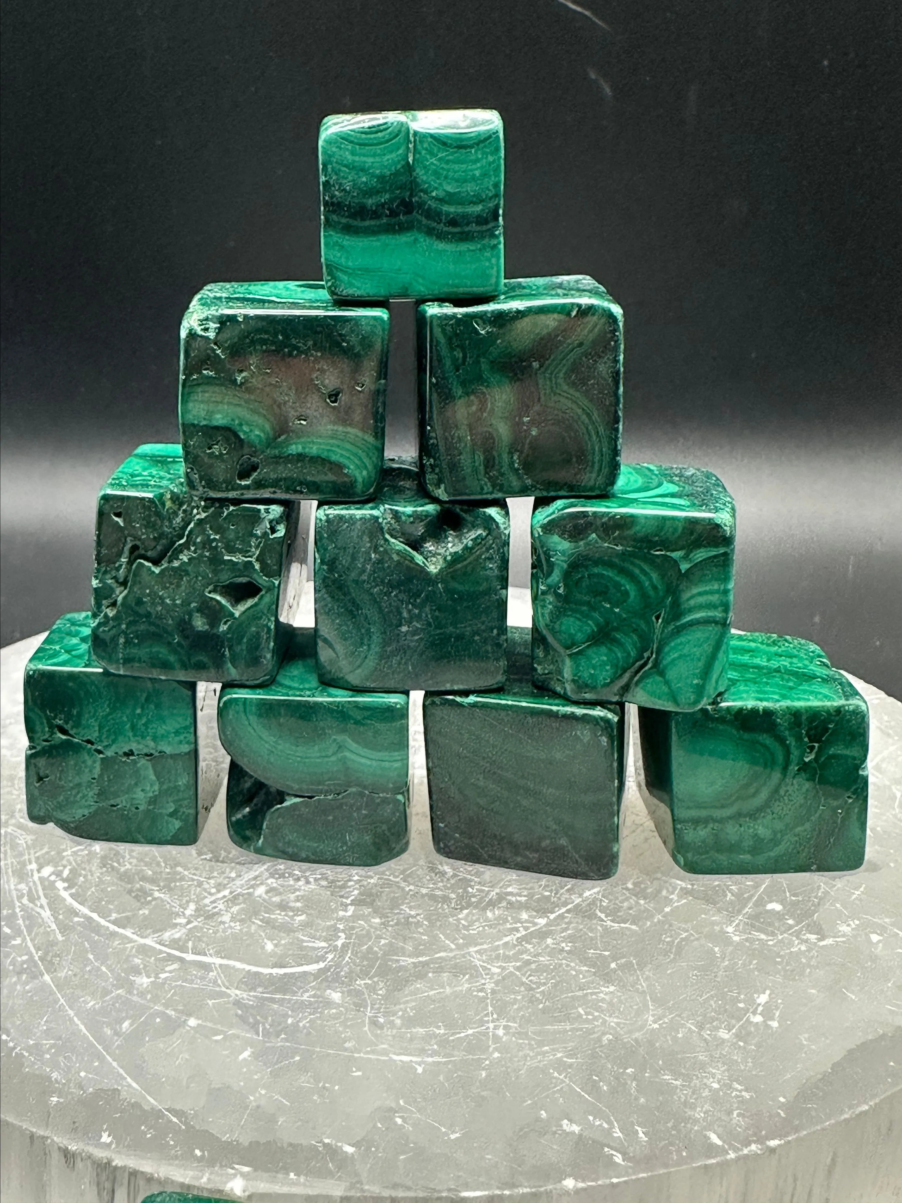 Product image for Malachite Cube (1 cube)