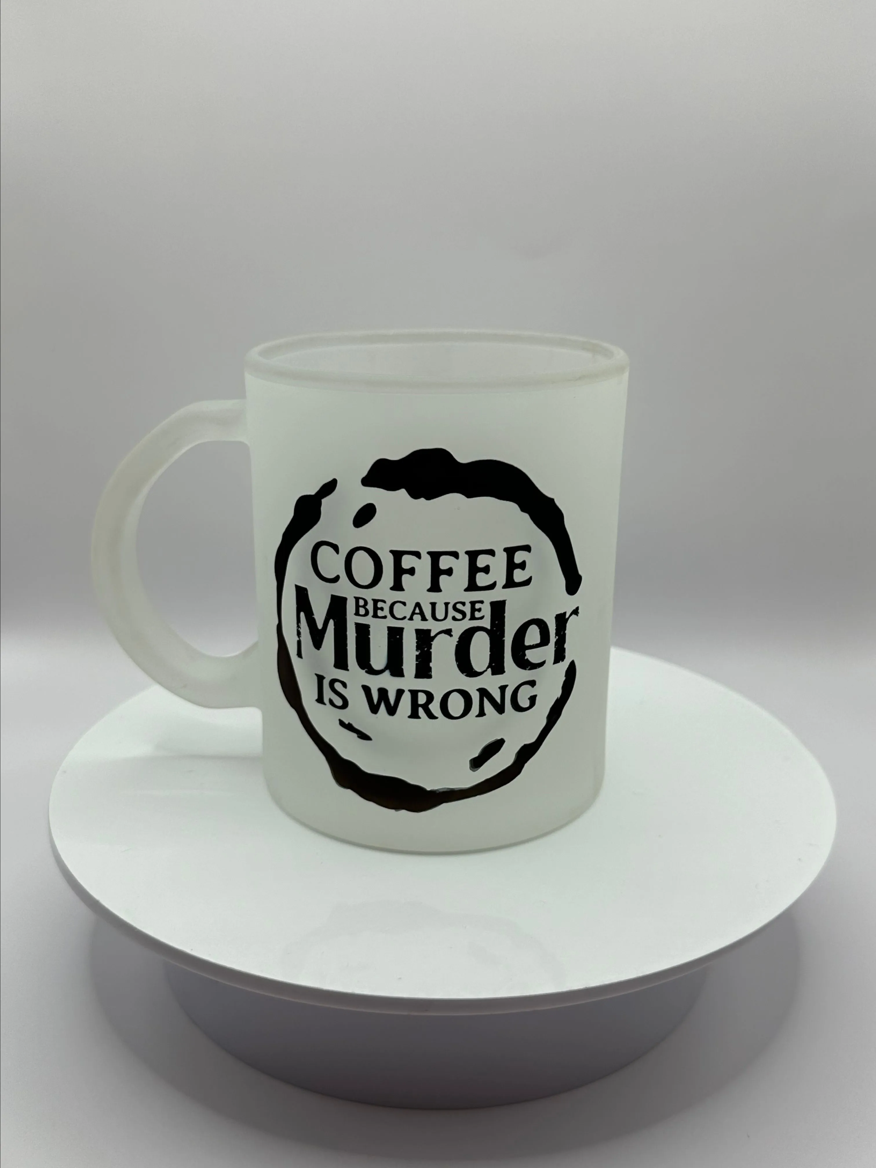 Product image for Coffee Because Murder is Wrong