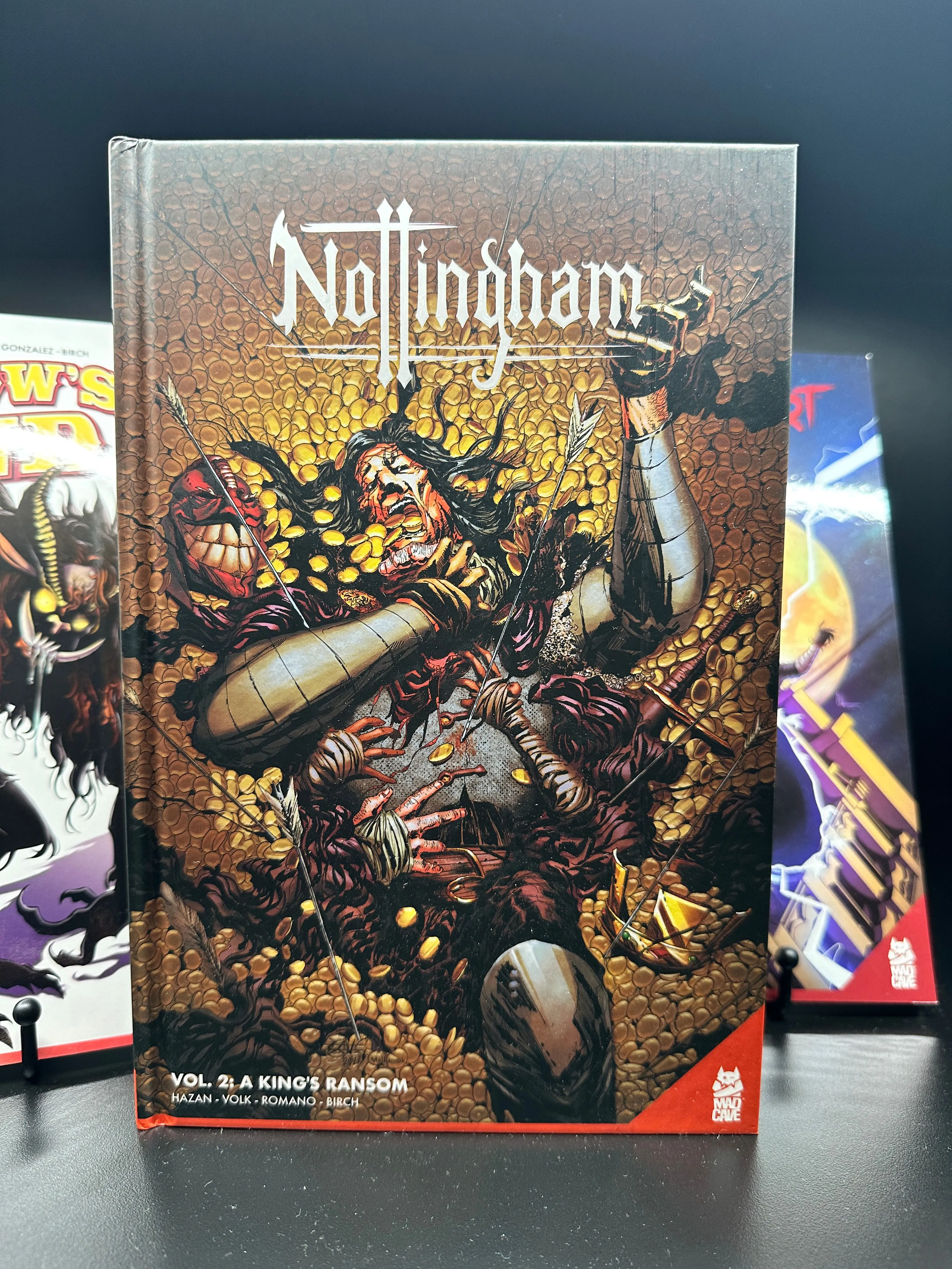 Product image for NOTTINGHAM VOL. 2: A KING’S RANSOM – HARDCOVER EDITION